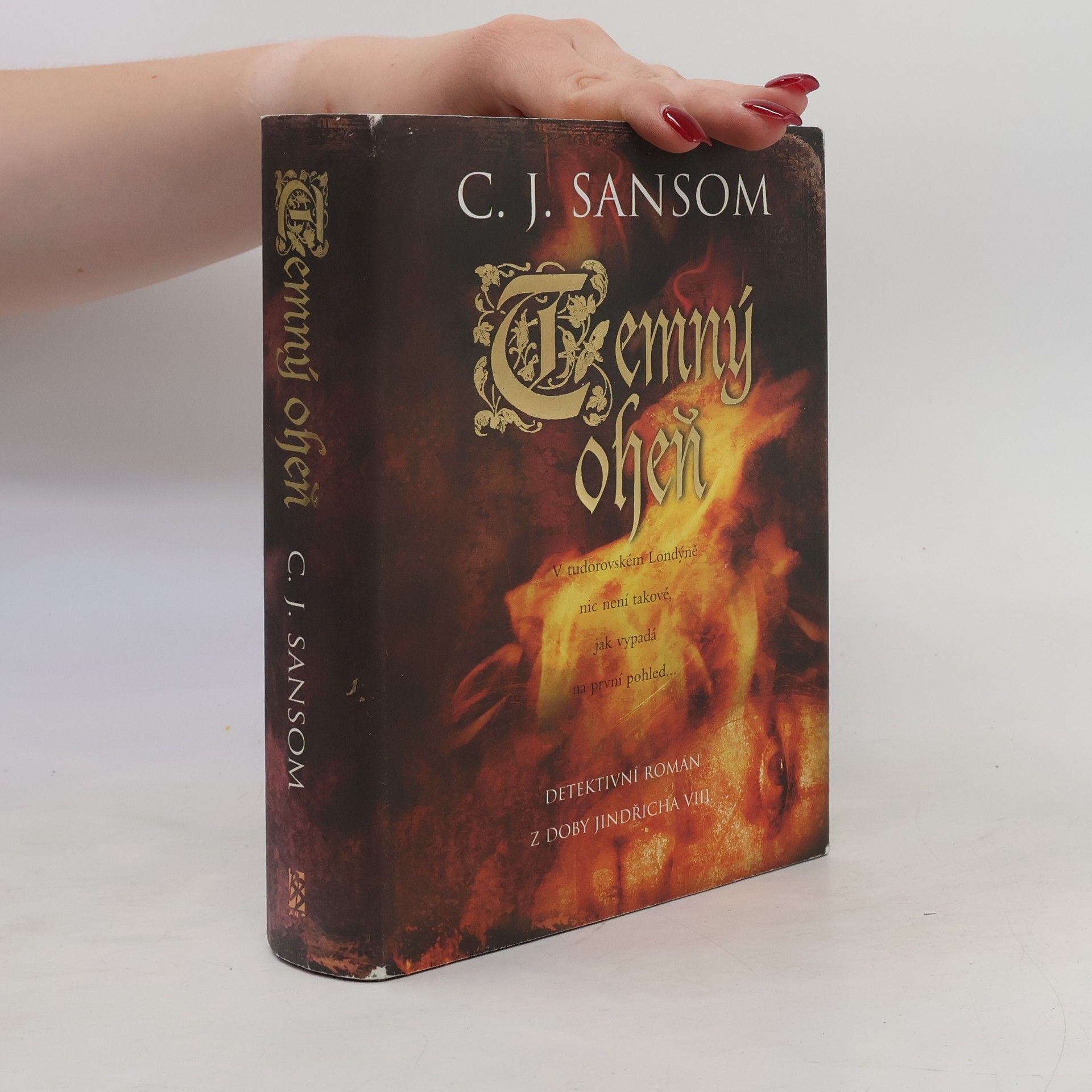 C. J. Sansom Temný oheň : detektivní román z doby Jindřicha VIII.