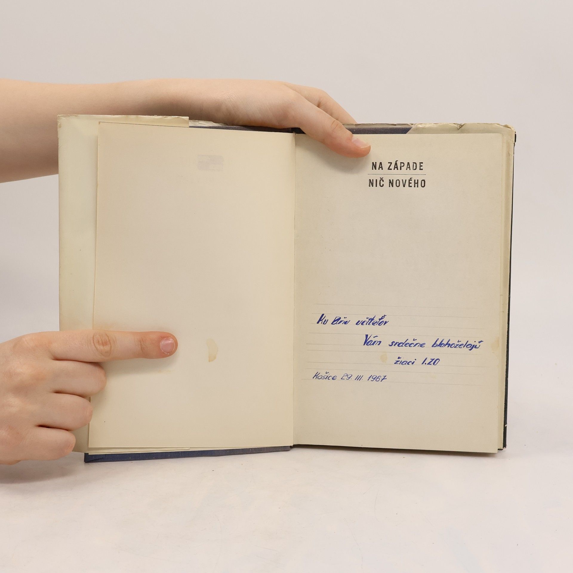Erich Maria Remarque Na západe nič nového
