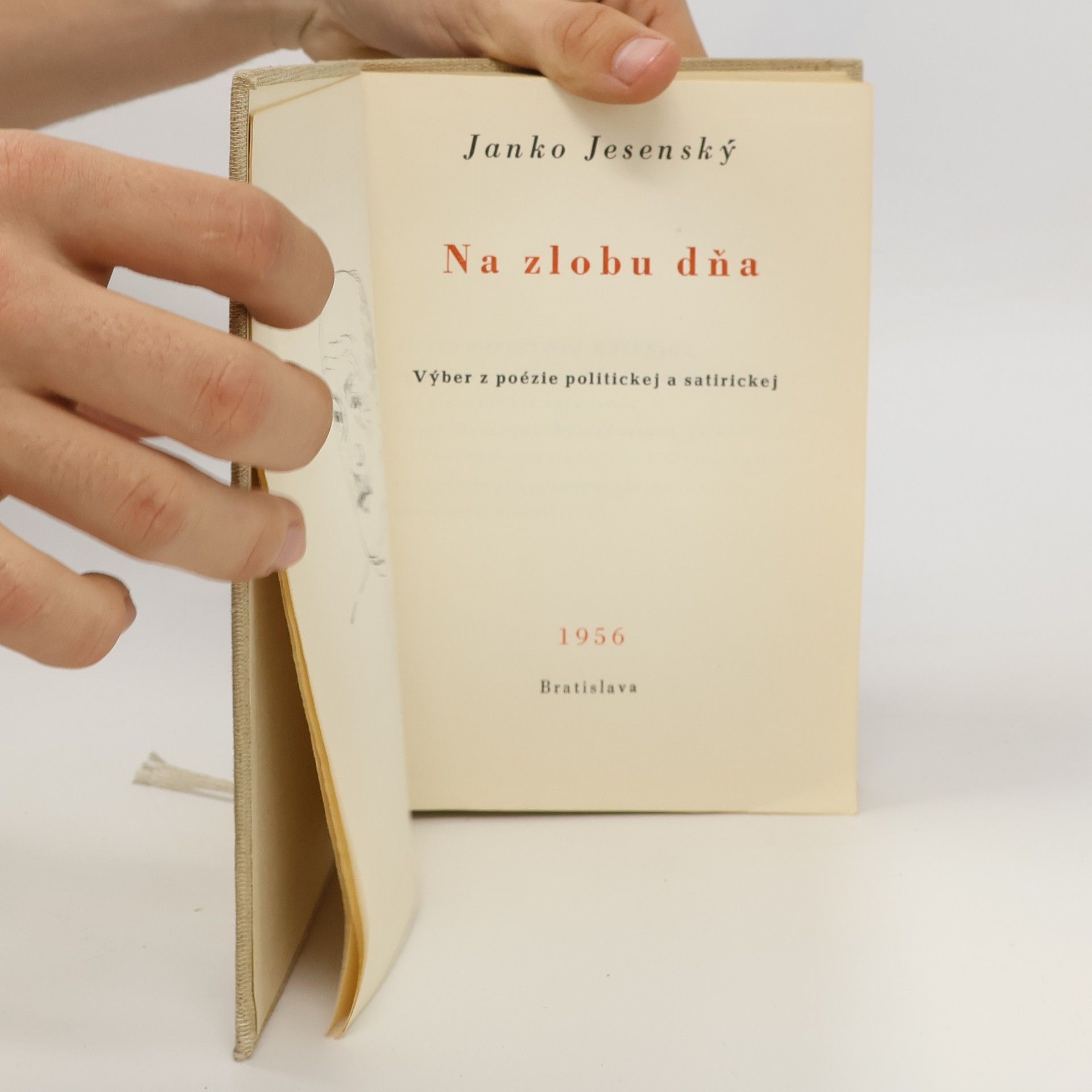 Janko Jesenský Na zlobu dňa