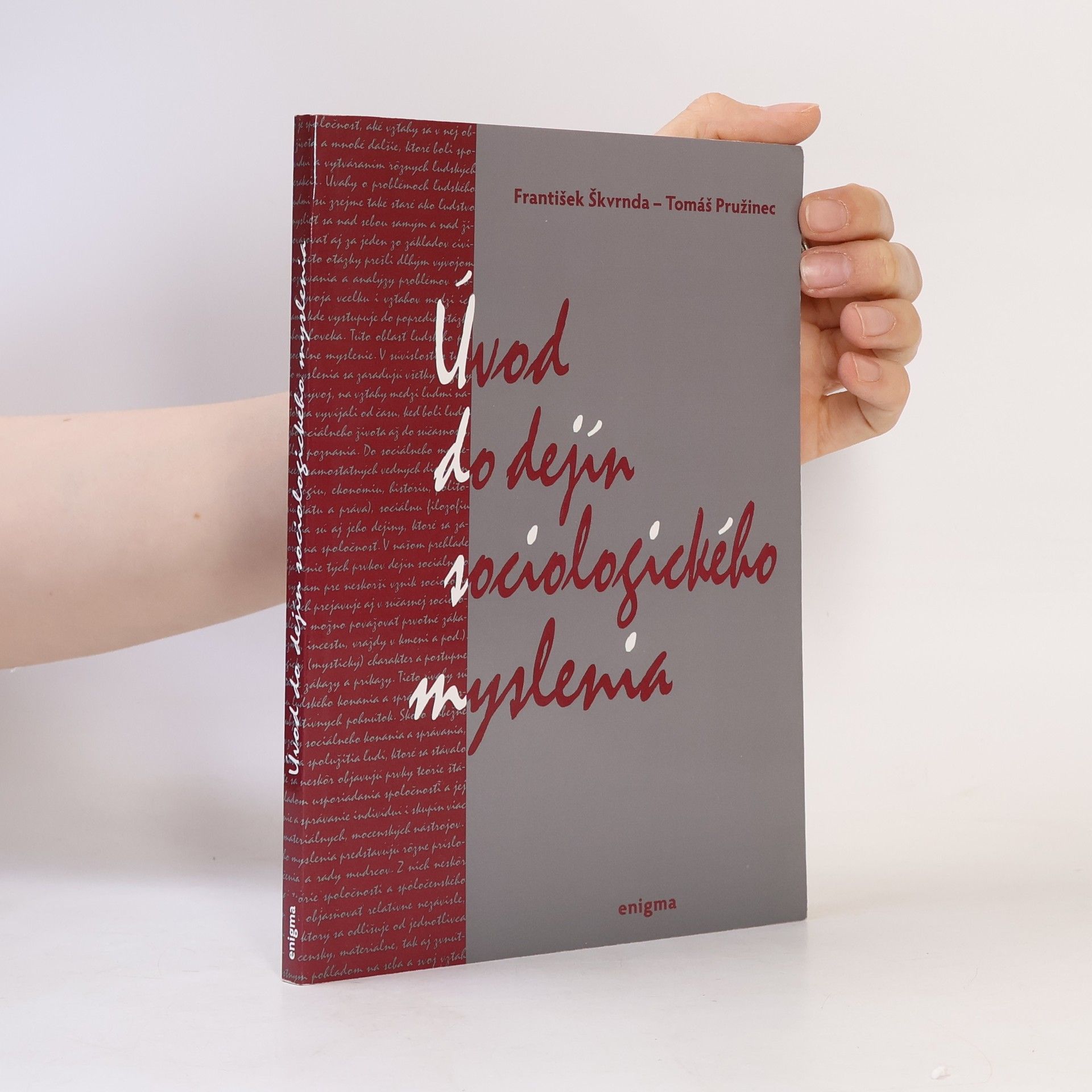 František Škvrnda Úvod do dejín sociologického myslenia