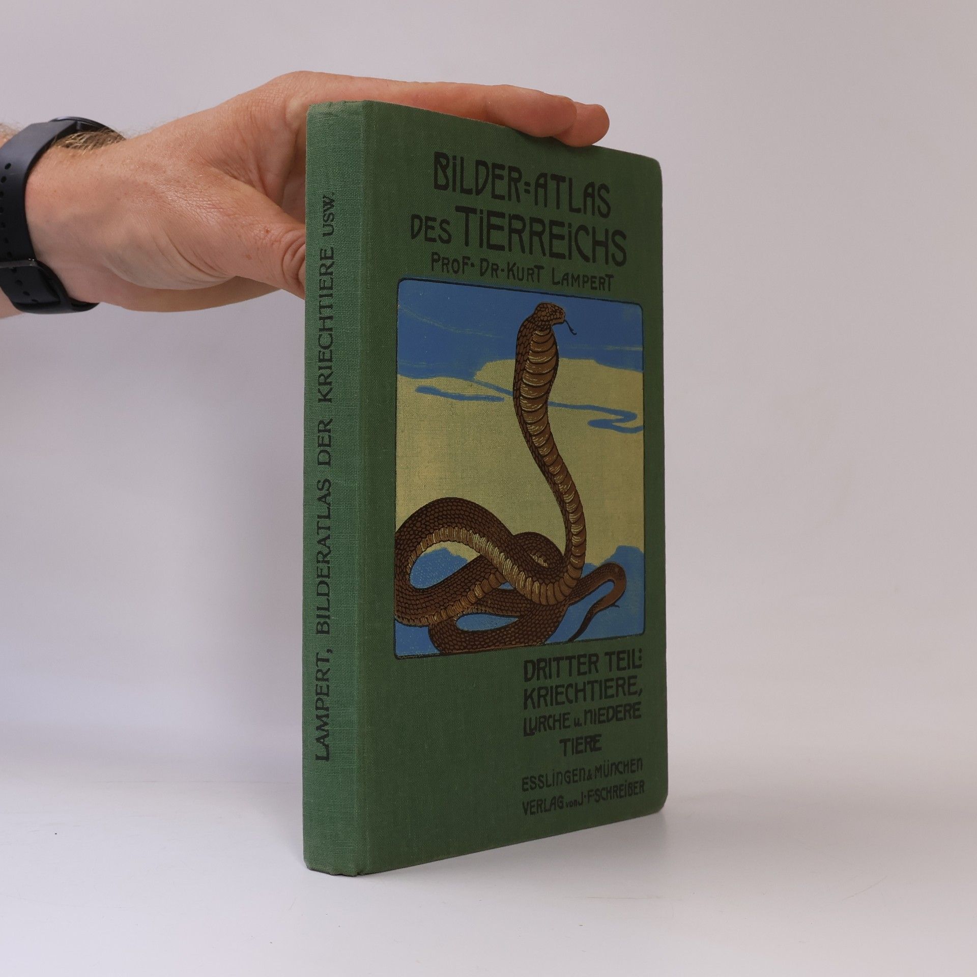 Kurt Lampert Bilder-Atlas des Tierreichs