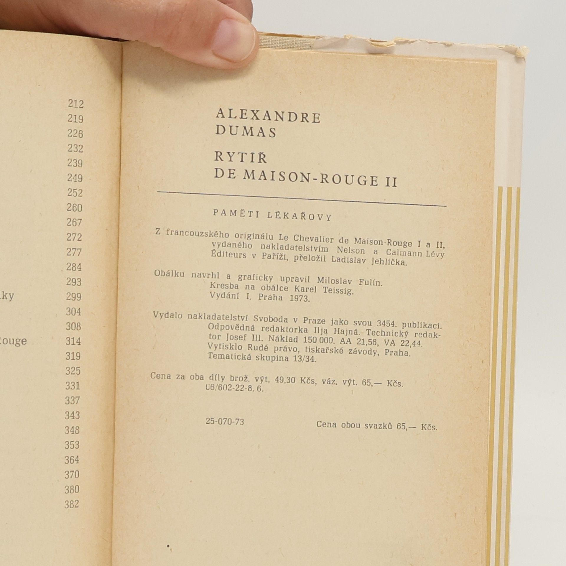 Alexandre Dumas der Ältere Rytíř de Maison-Rouge II.