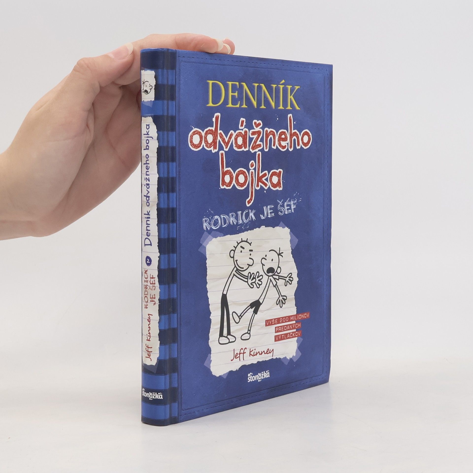 Jeff Kinney Denník odvážneho bojka. Rodrick je šéf