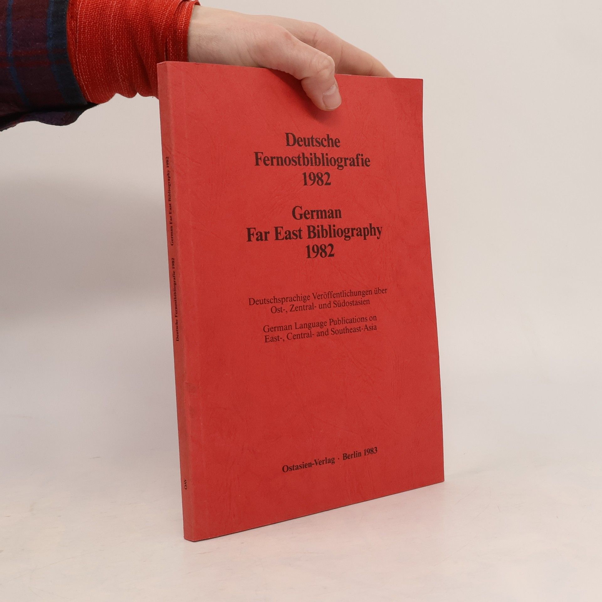 Autorenkollektiv Deutsche Fernostbibliografie 1982. German Far East Bibliography 1982