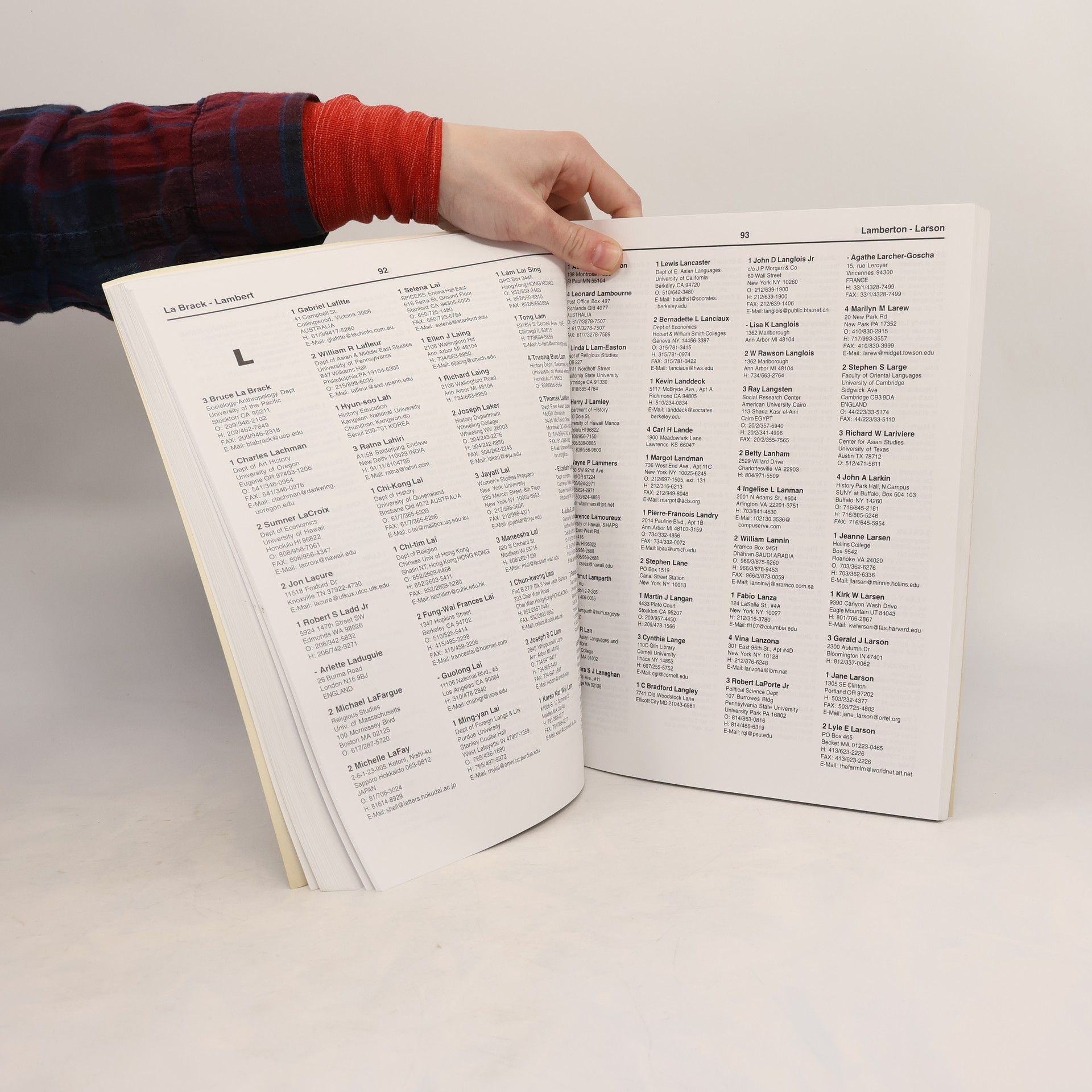 AA.VV. Aas Member Directory 1999 With Asian Studies Institutes, Centers, and Programs List