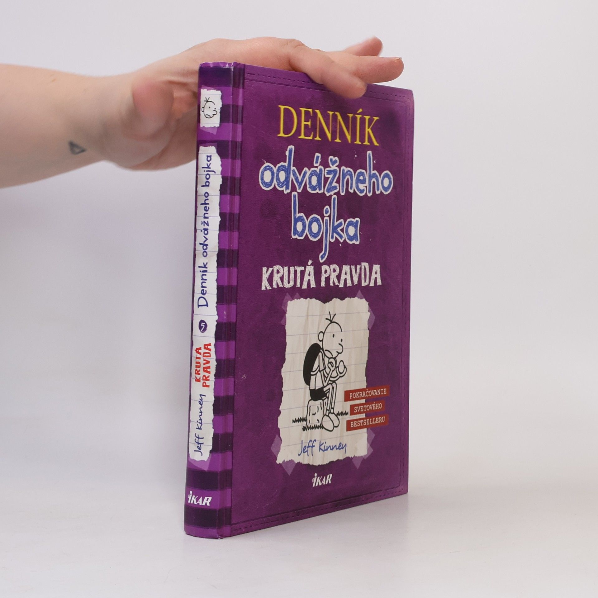 Jeff Kinney Denník odvážneho bojka 5. Krutá pravda