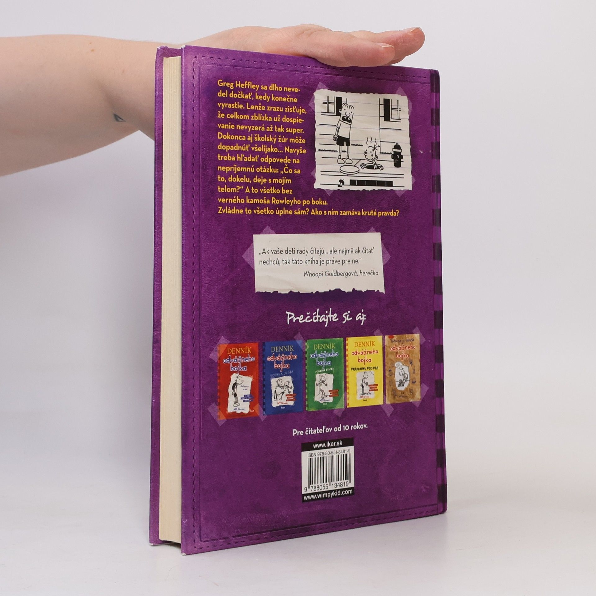 Jeff Kinney Denník odvážneho bojka 5. Krutá pravda