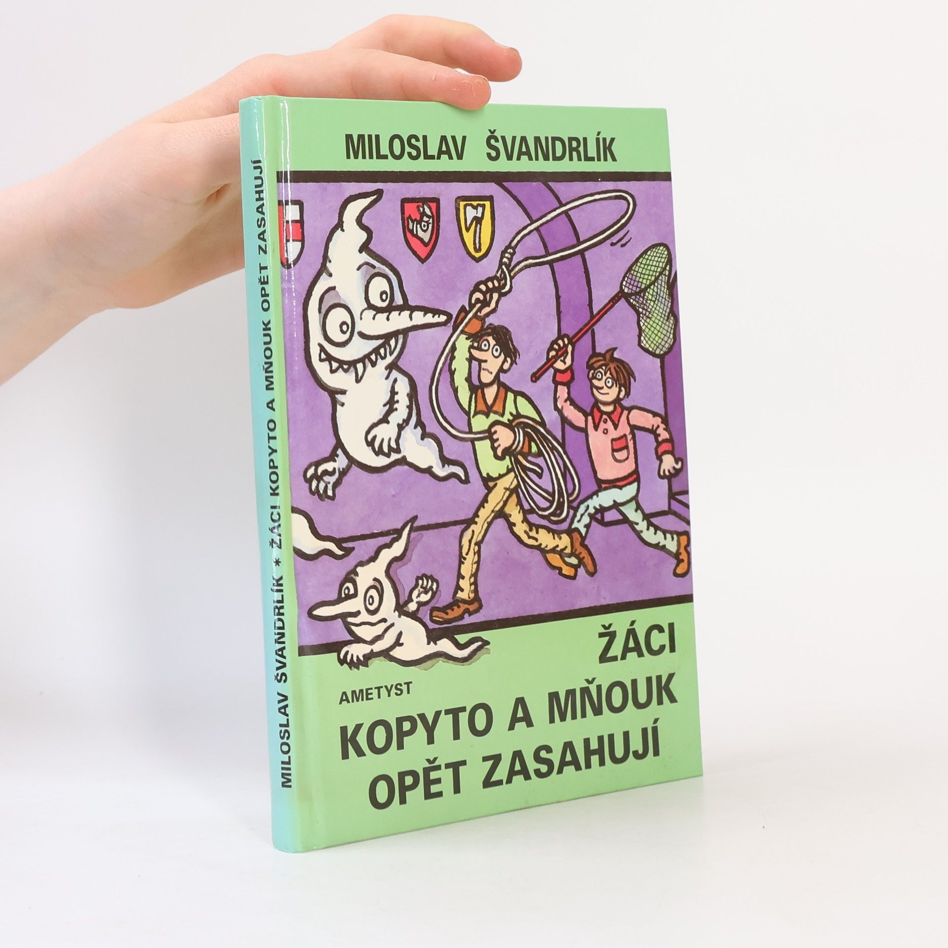 Miloslav Švandrlík Žáci Kopyto a Mňouk opět zasahují