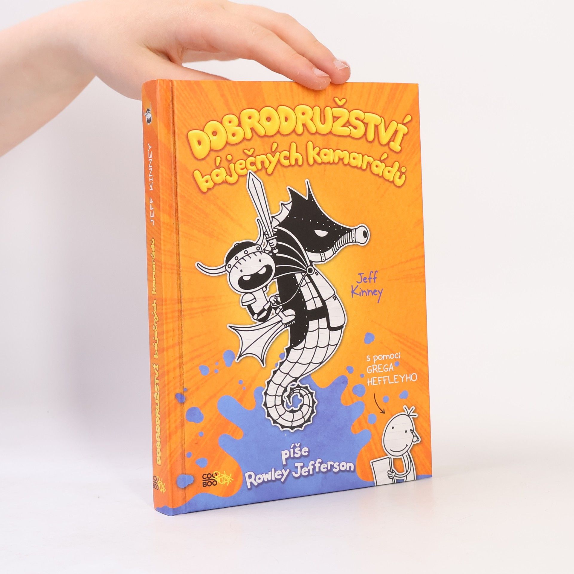 Jeff Kinney Dobrodružství báječných kamarádů. Píše Rowley Jefferson