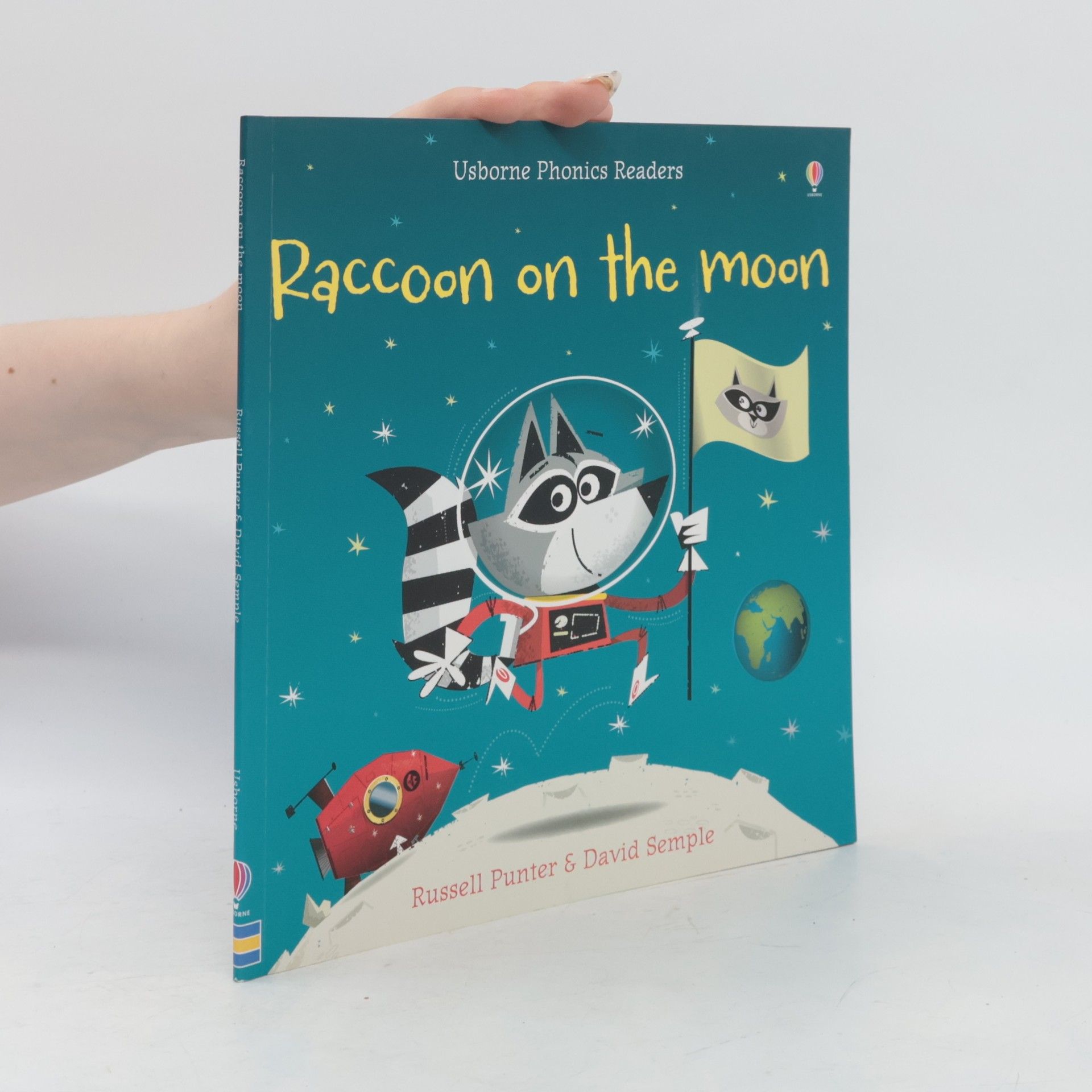 David Semple Usborne Phonics Readers: Raccoon on the Moon