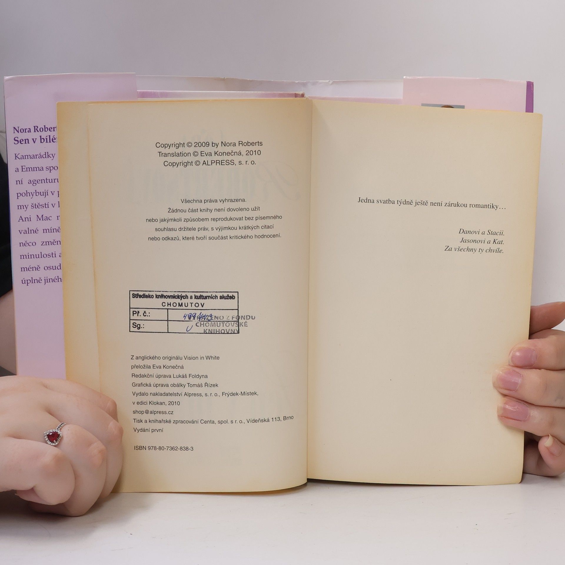 Nora Roberts Sen v bílém