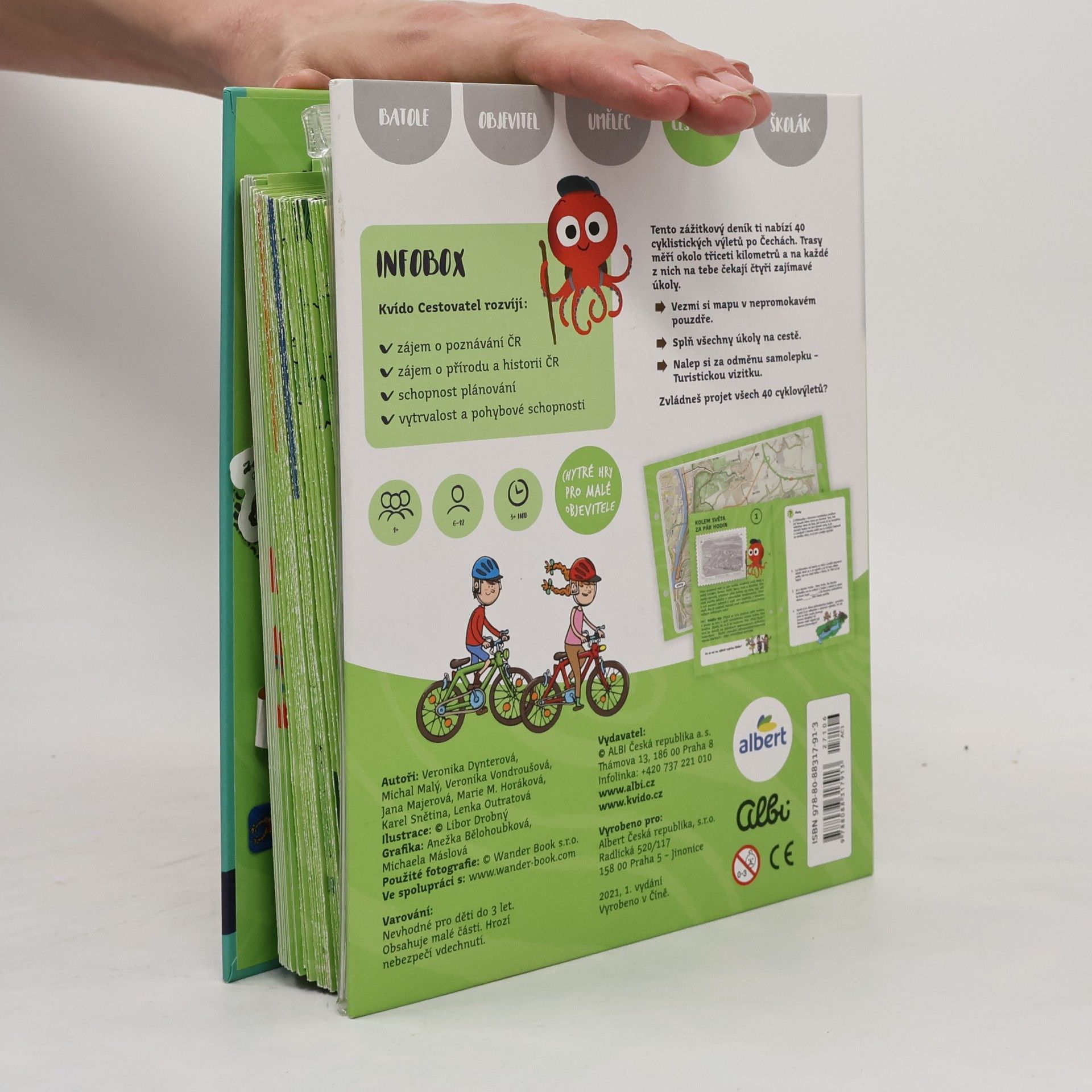 Kolektiv autorů Cyklovýlety zážitkový deník