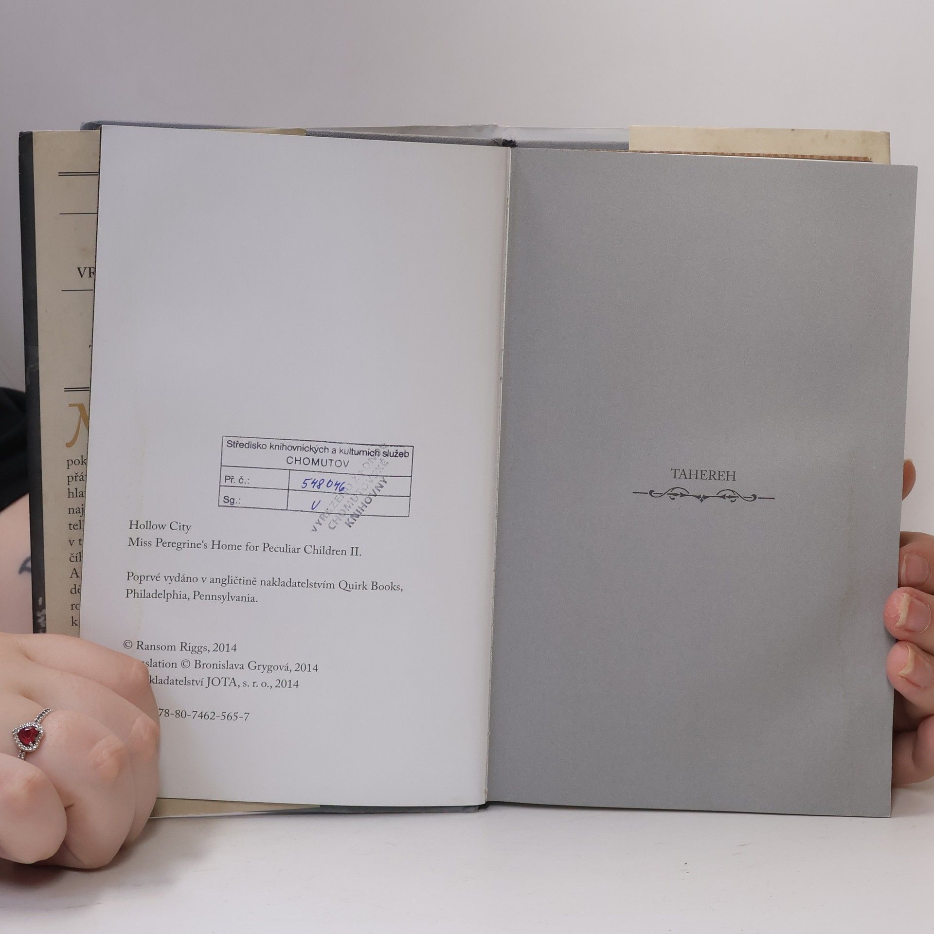 Ransom Riggs Podivné město