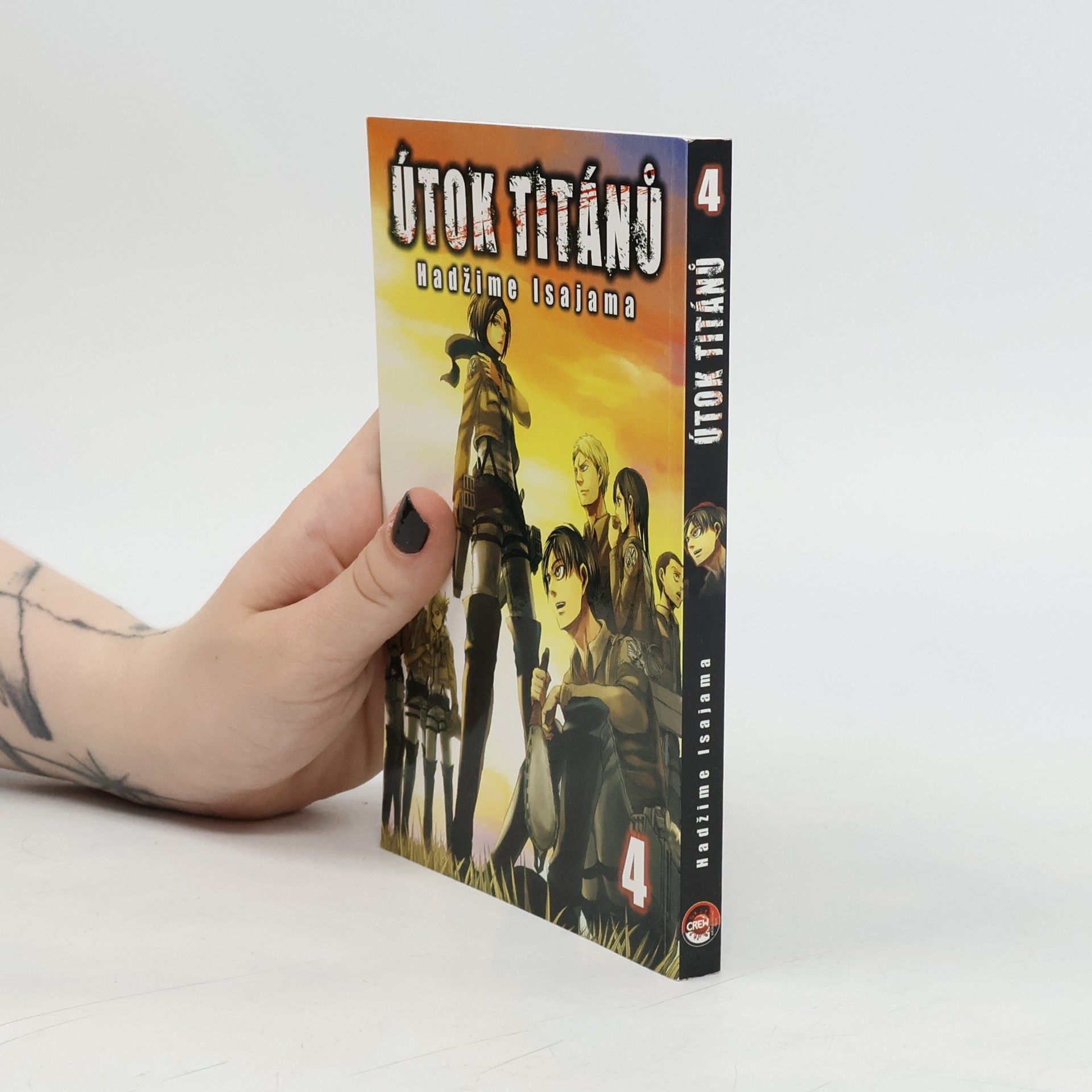 Hajime Isayama Útok titánů. 4