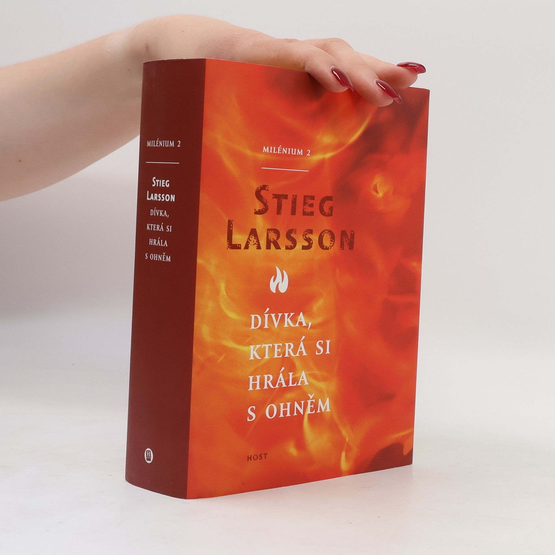 Stieg Larsson Dívka, která si hrála s ohněm
