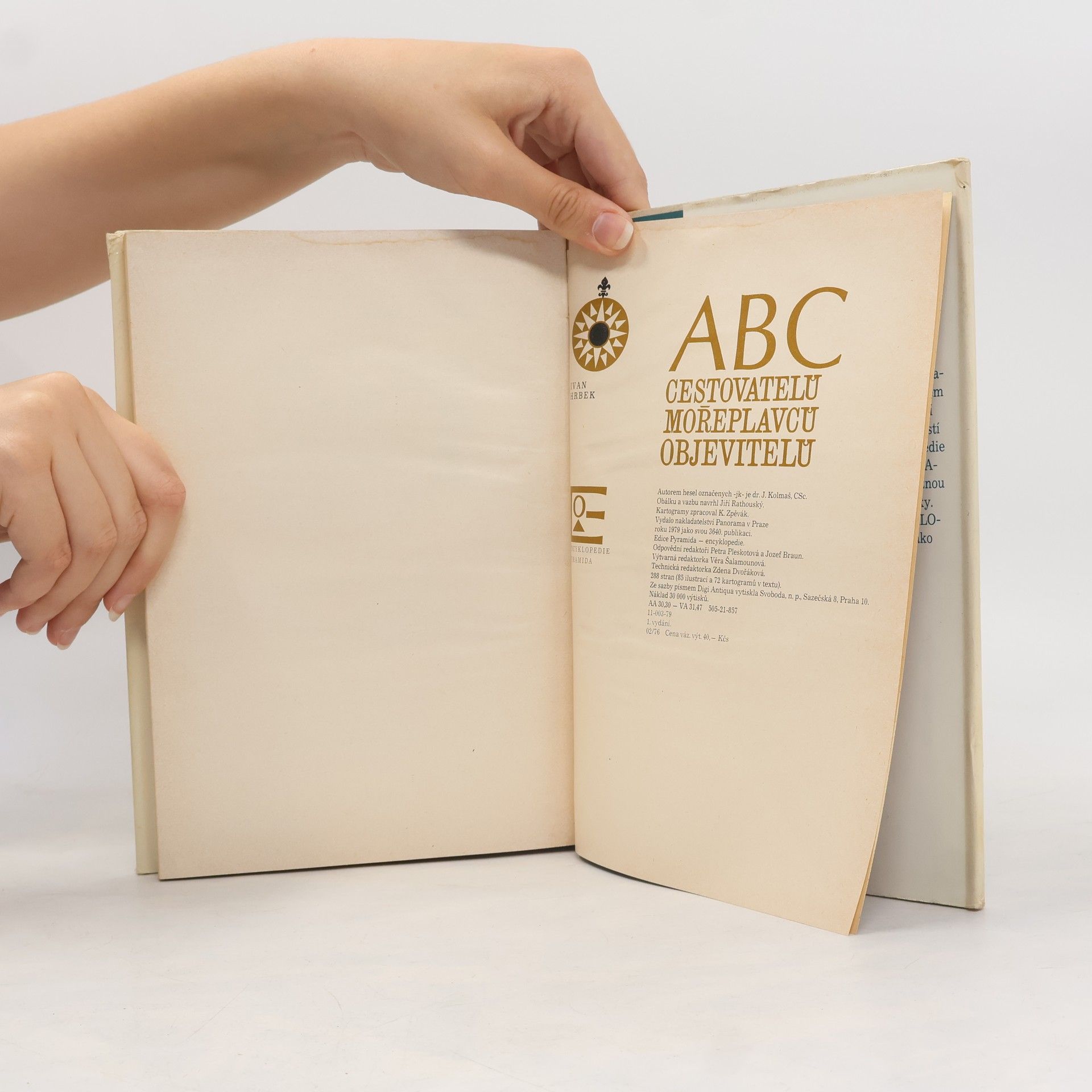 Ivan Hrbek ABC cestovatelů, mořeplavců, objevitelů