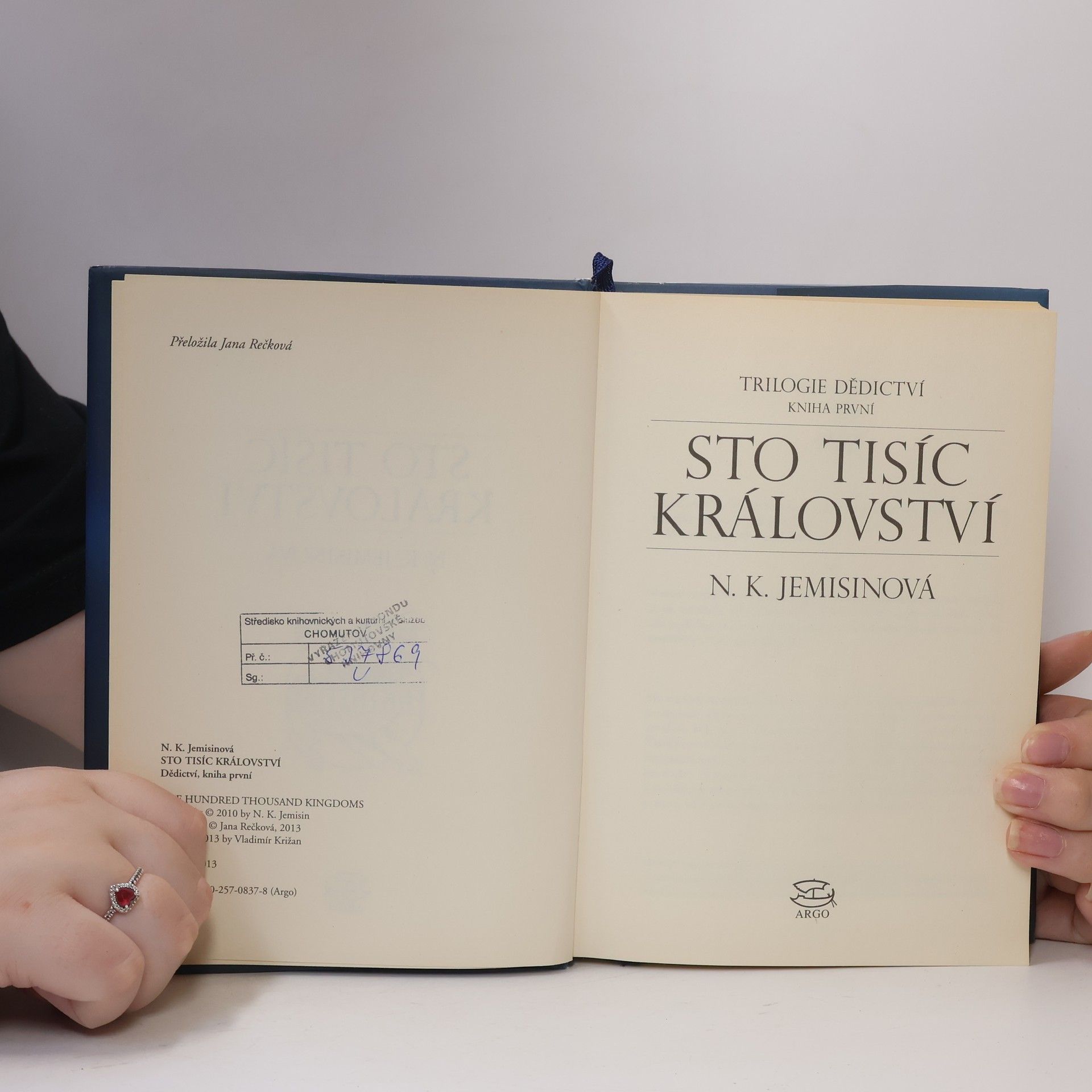 N. K. Jemisin Sto tisíc království : trilogie Dědictví, 1. díl