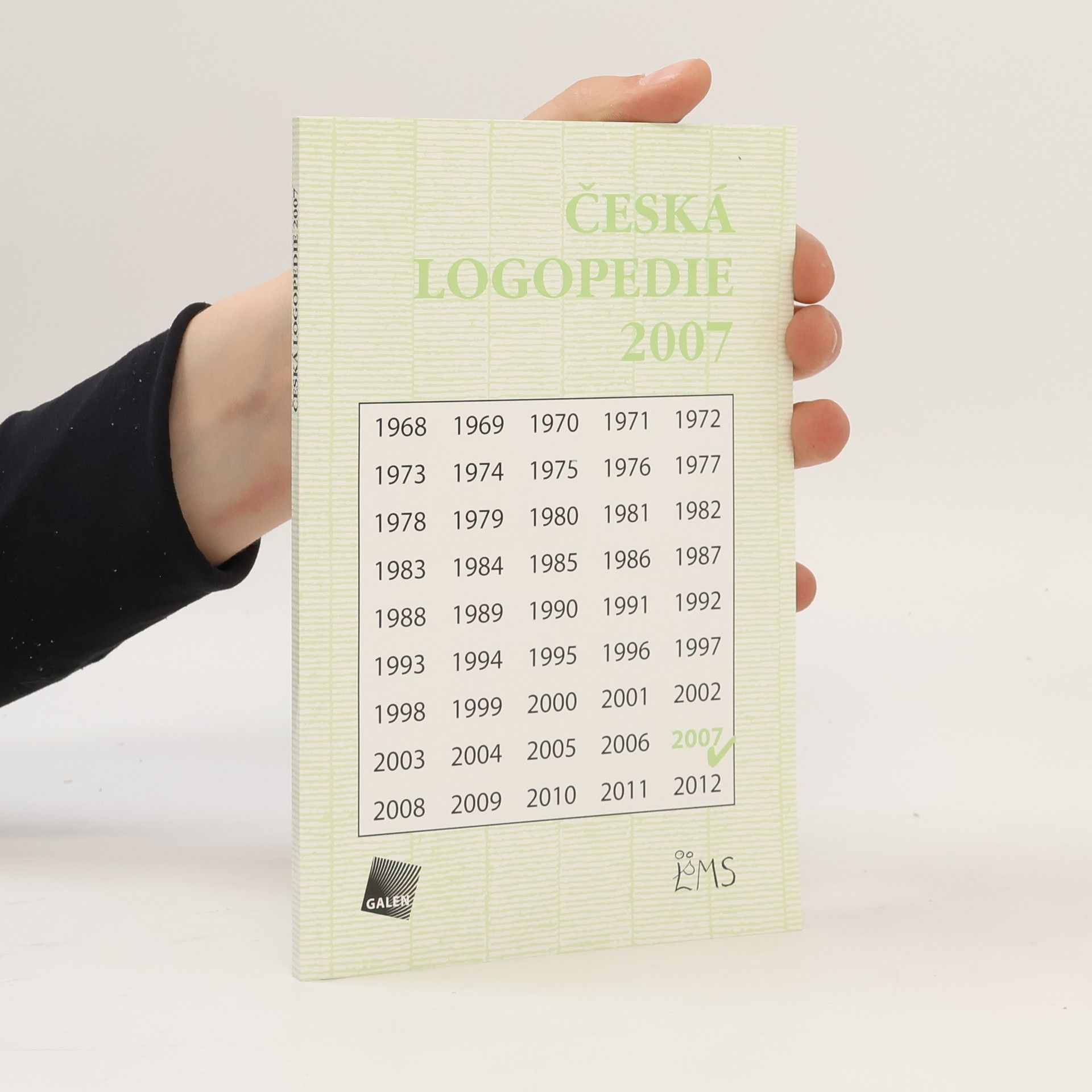 Dana Kutálková Česká logopedie 2007