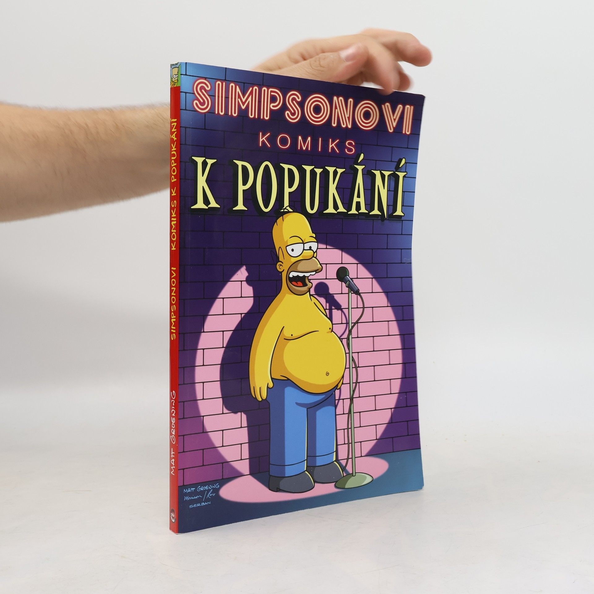 Matt Groening Simpsonovi: Komiks k popukání