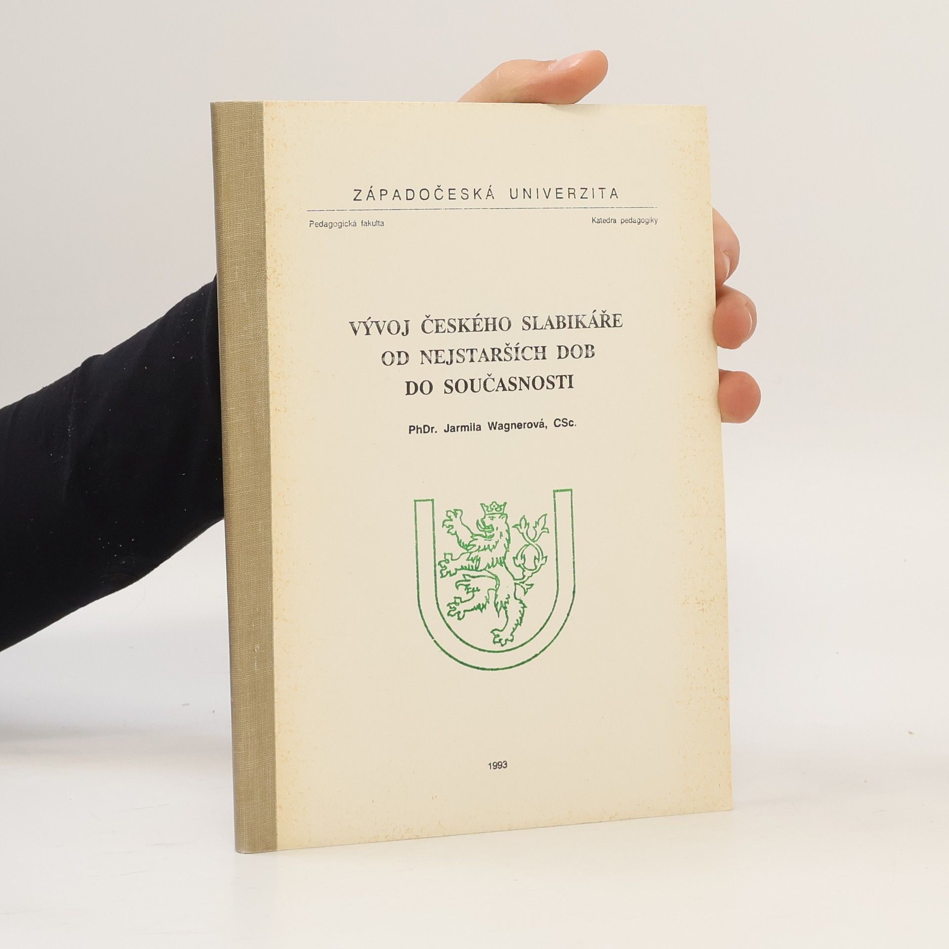 Vývoj českého slabikáře od nejstarších dob do současnosti
