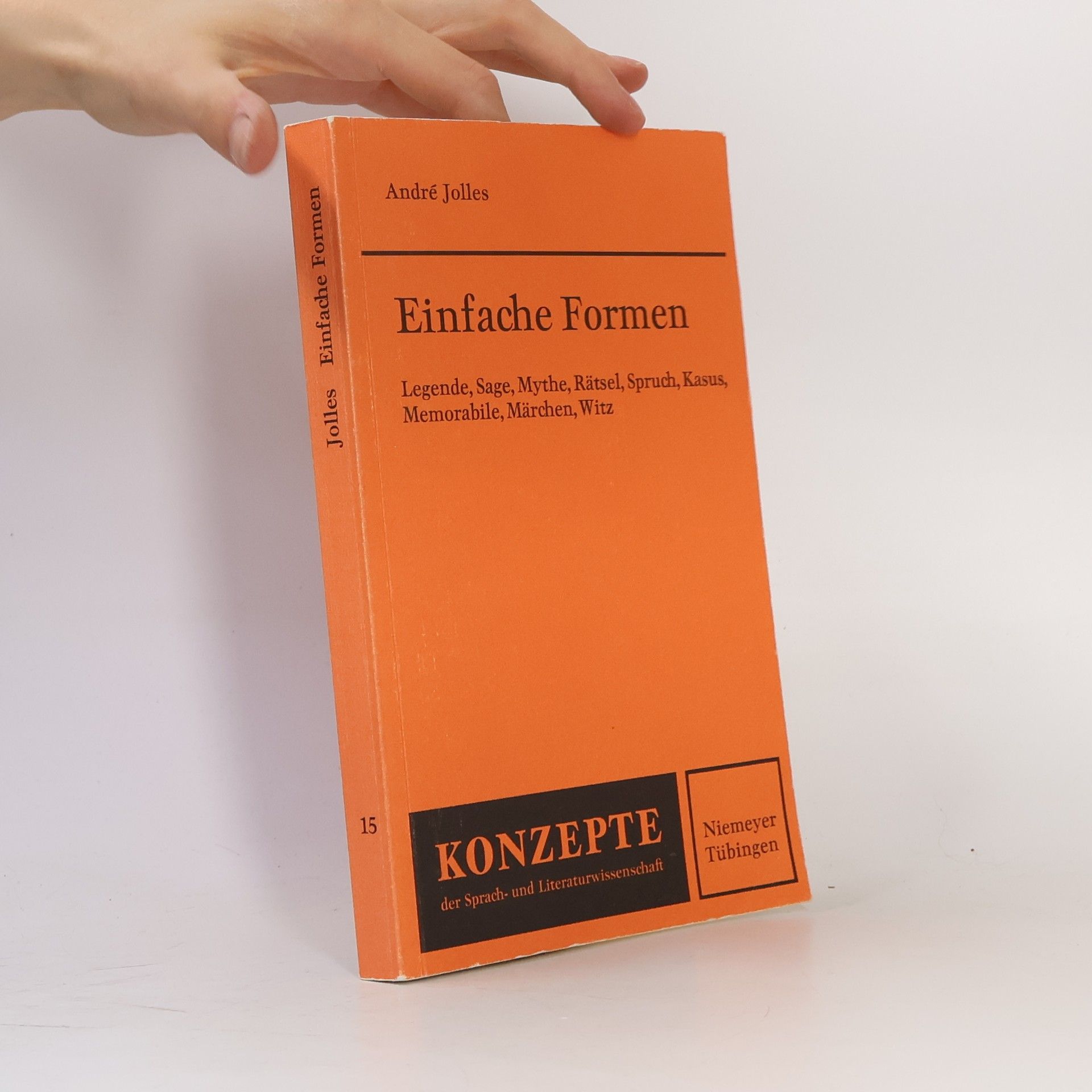 Andre Jolles Einfache Formen