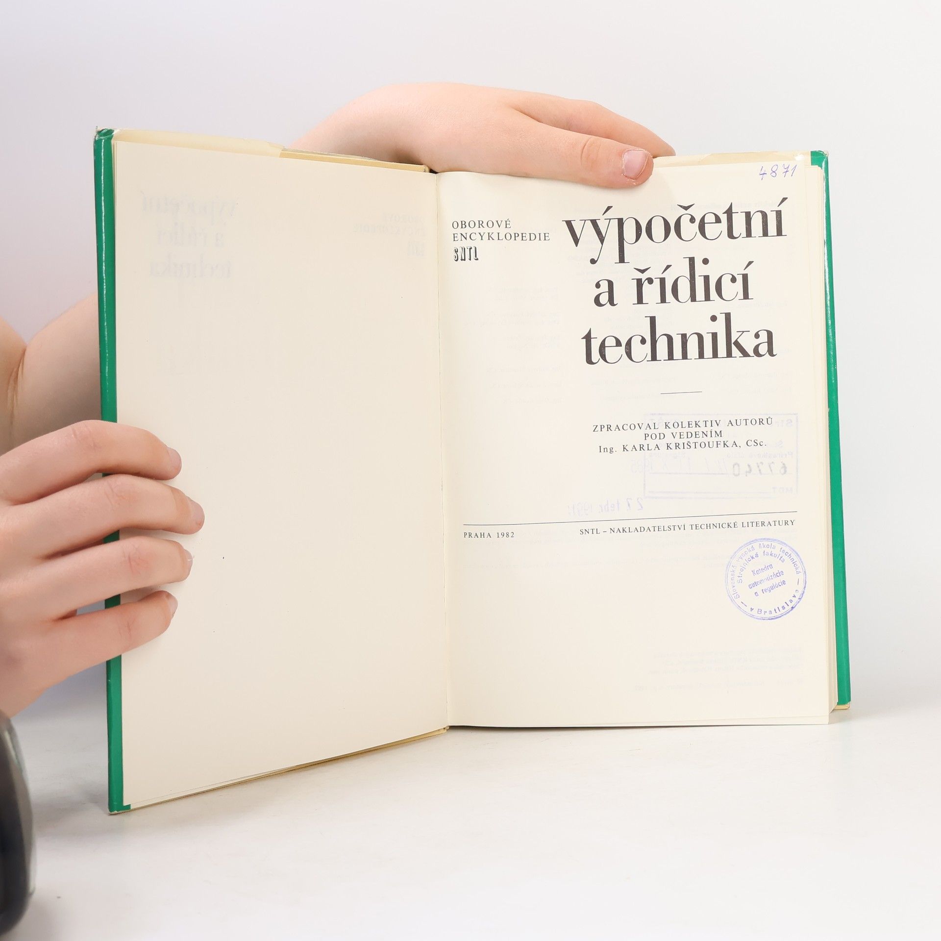 Karel Krištoufek Oborové encyklopedie - výpočetní a řídicí technika