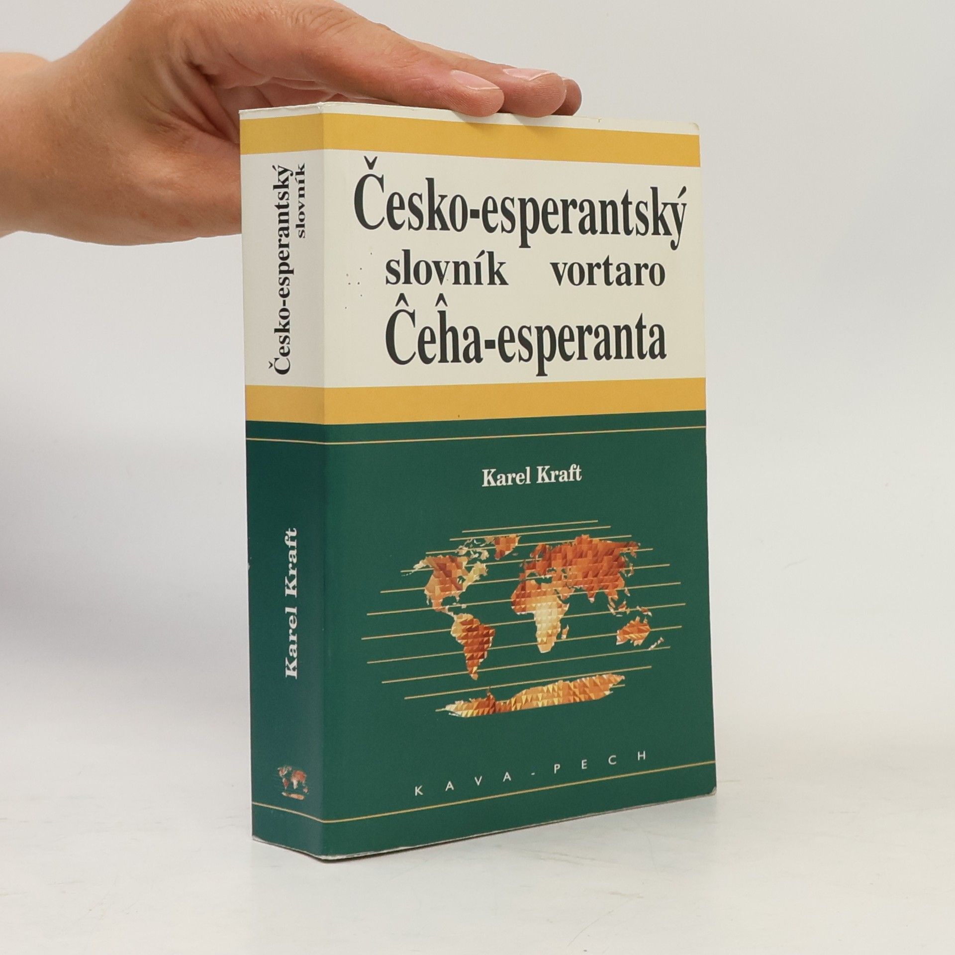 Karel Kraft Česko-esperantský slovník (esperantsky)