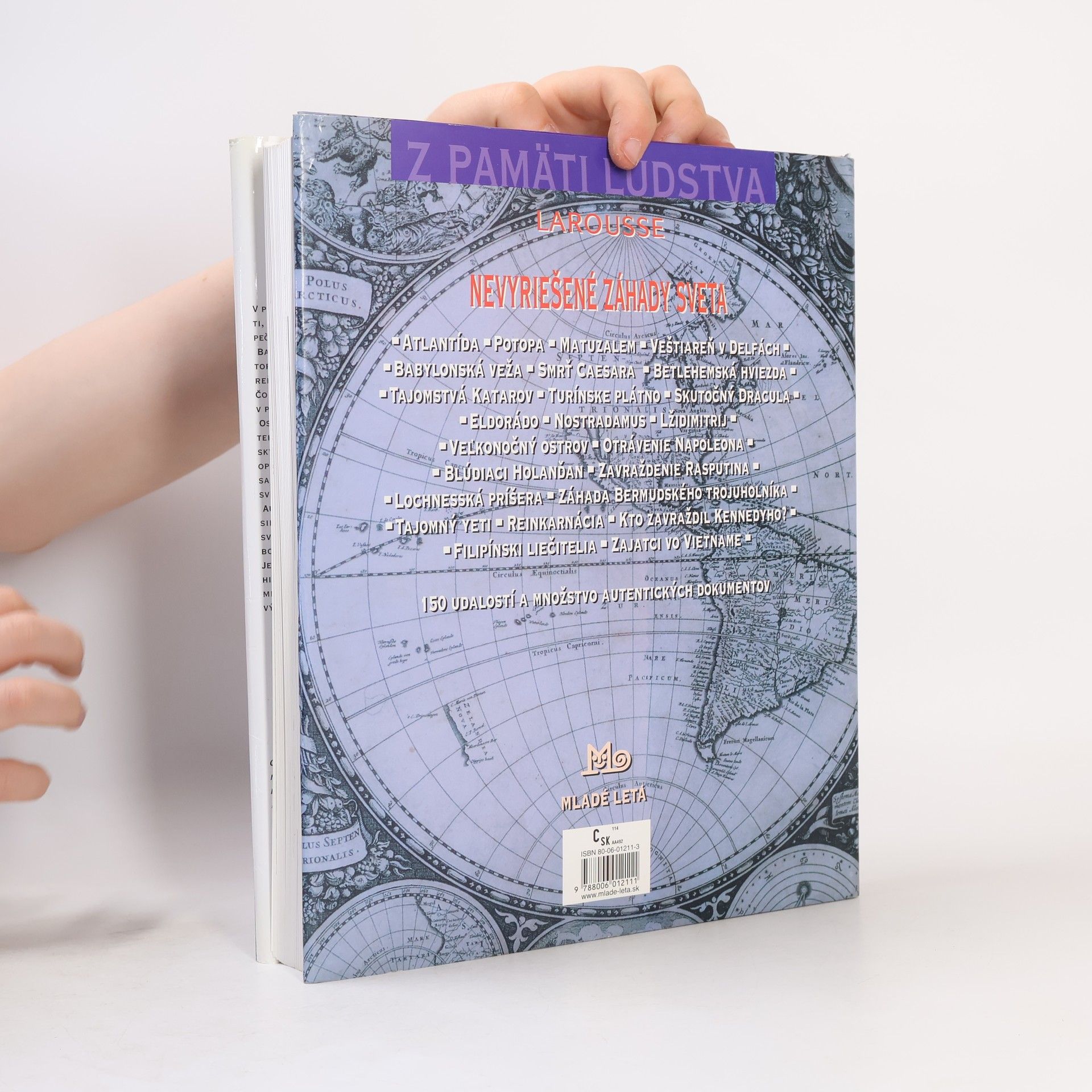 Collectif d'auteurs Larousse Nevyriešené záhady sveta