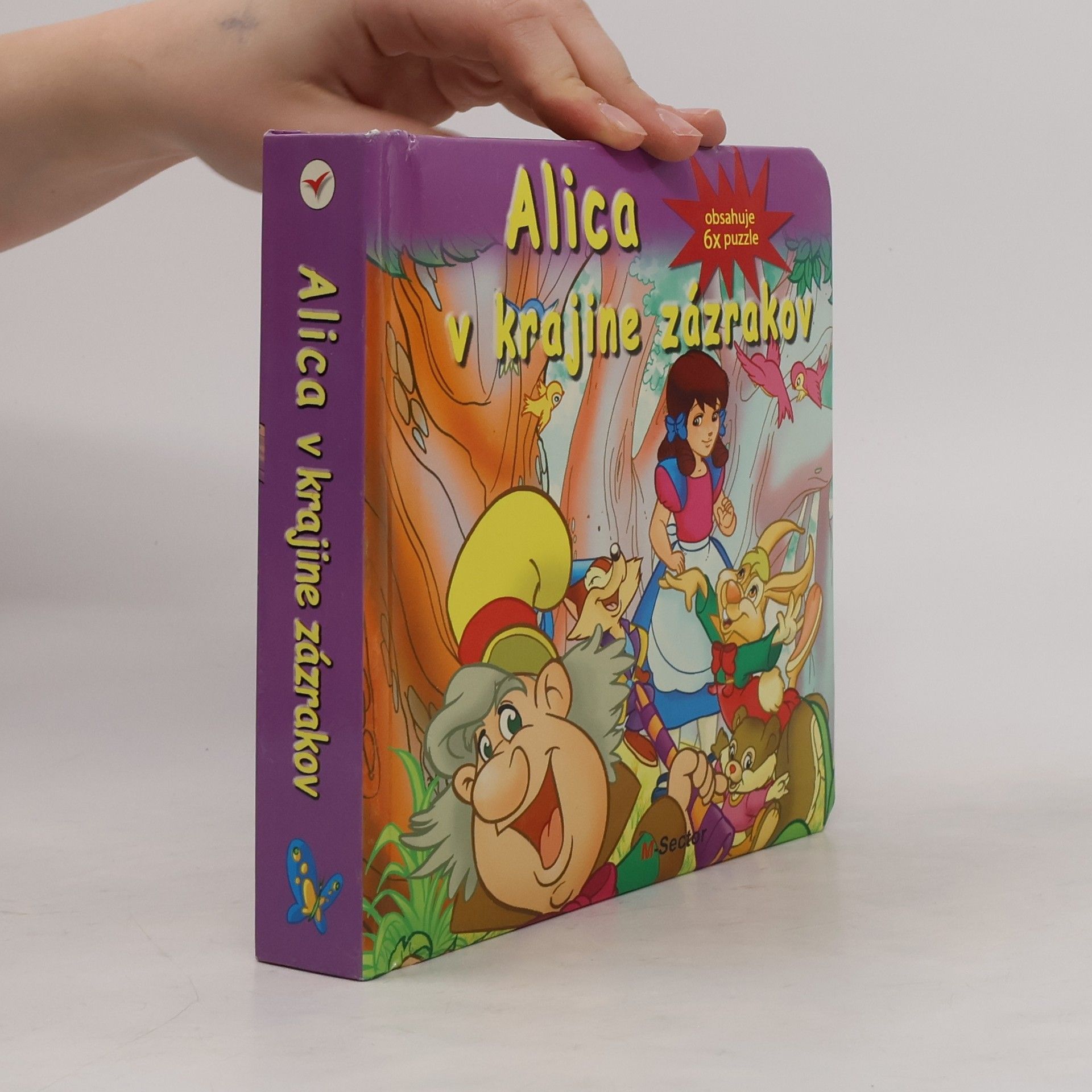 Kolektív autorov Alica v krajine zázrakov-6x puzzle