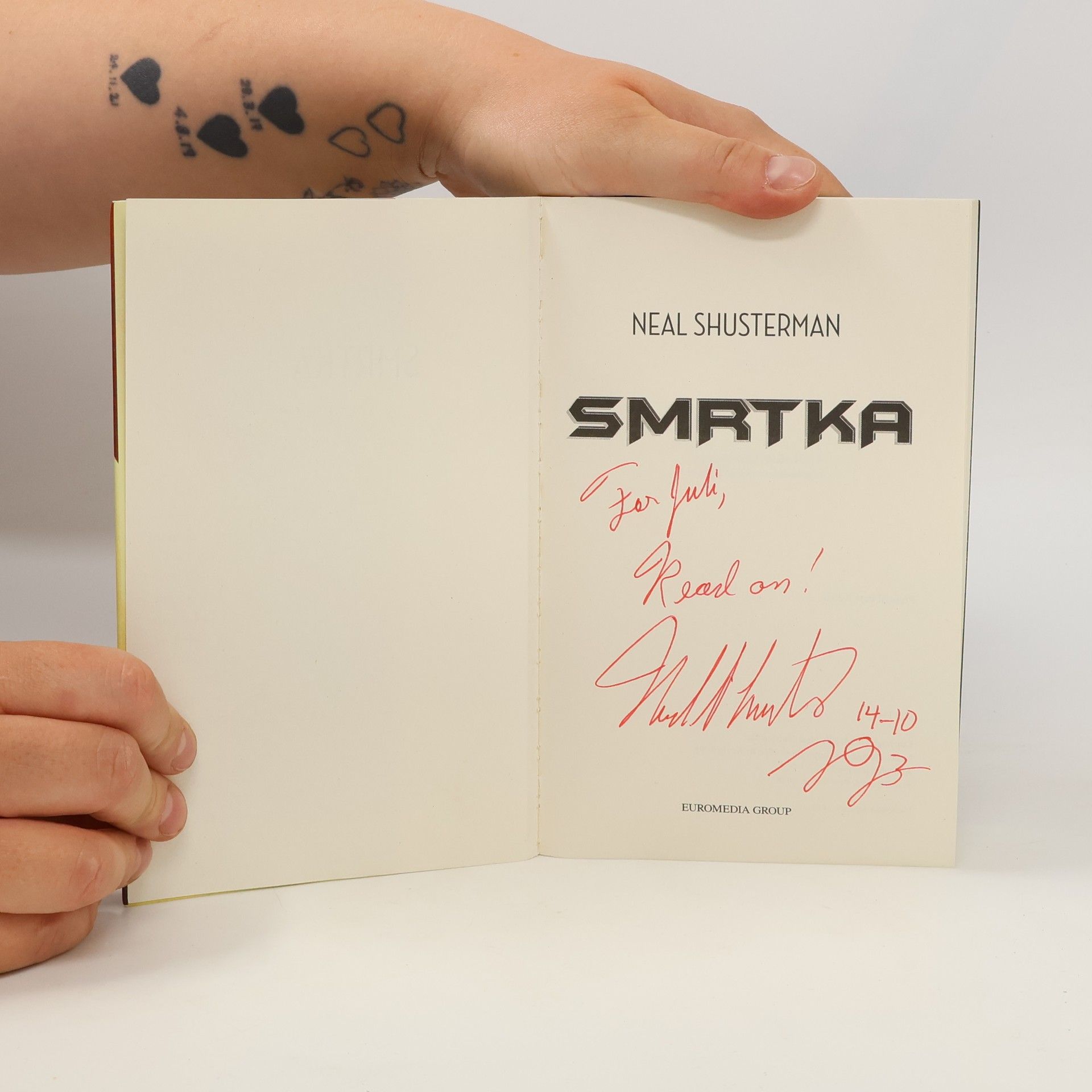 Neal Shusterman Smrtka