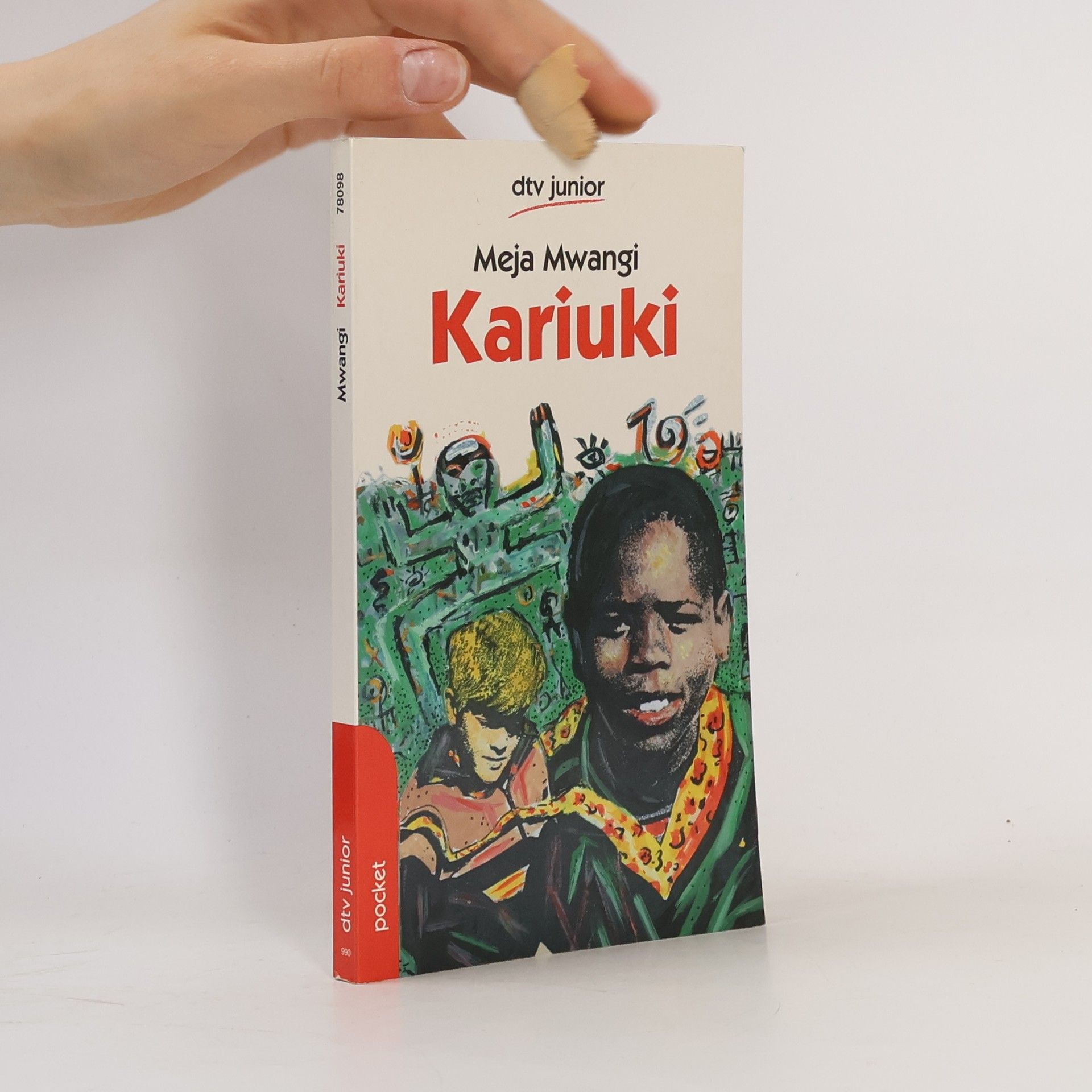 Meja Mwangi Kariuki und sein weisser Freund