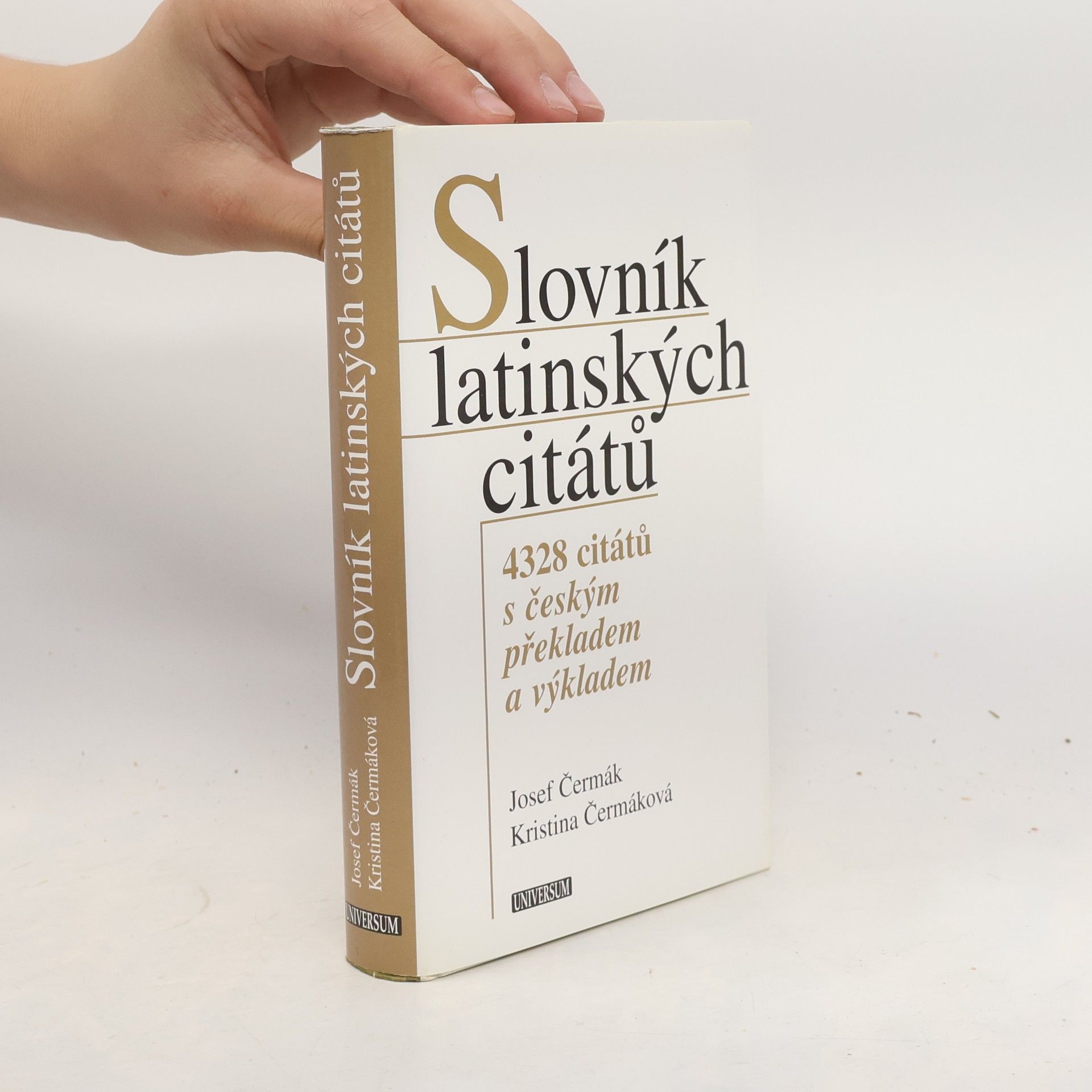 Josef Čermák Slovník latinských citátů