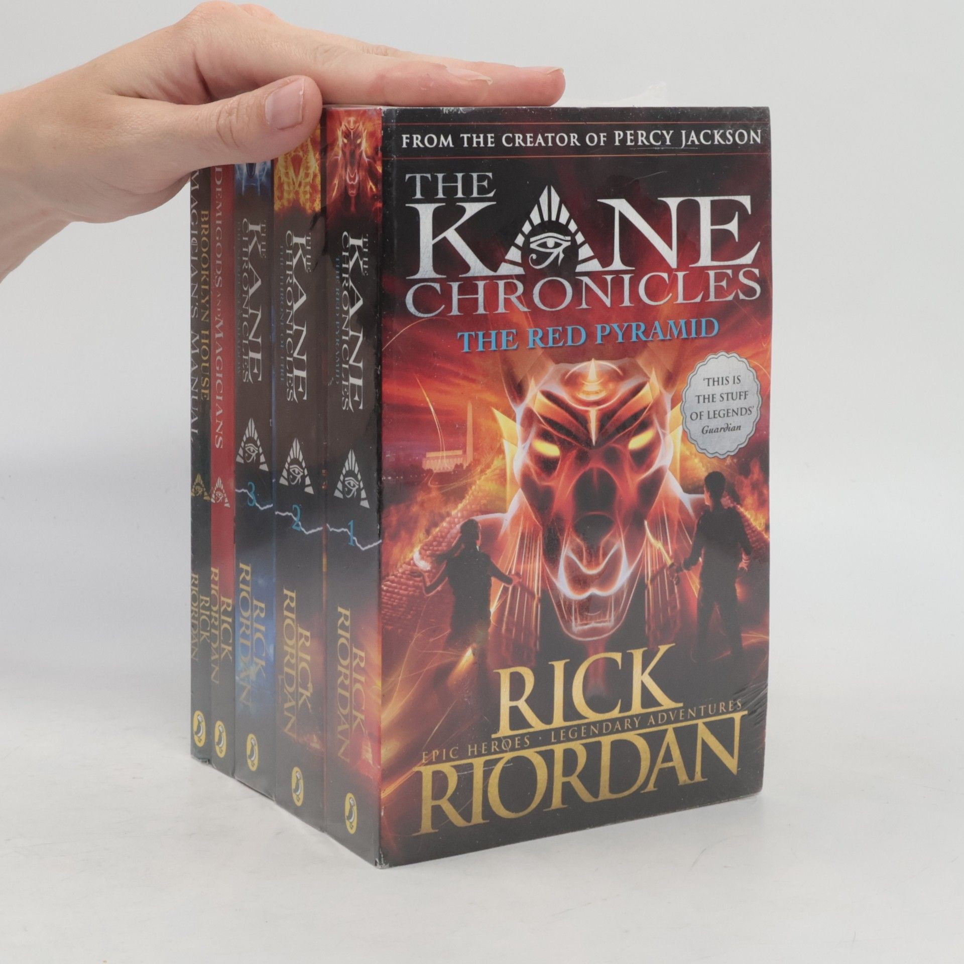 Rick Riordan The Kane Chronicles. Shrinkwrapped Box Set