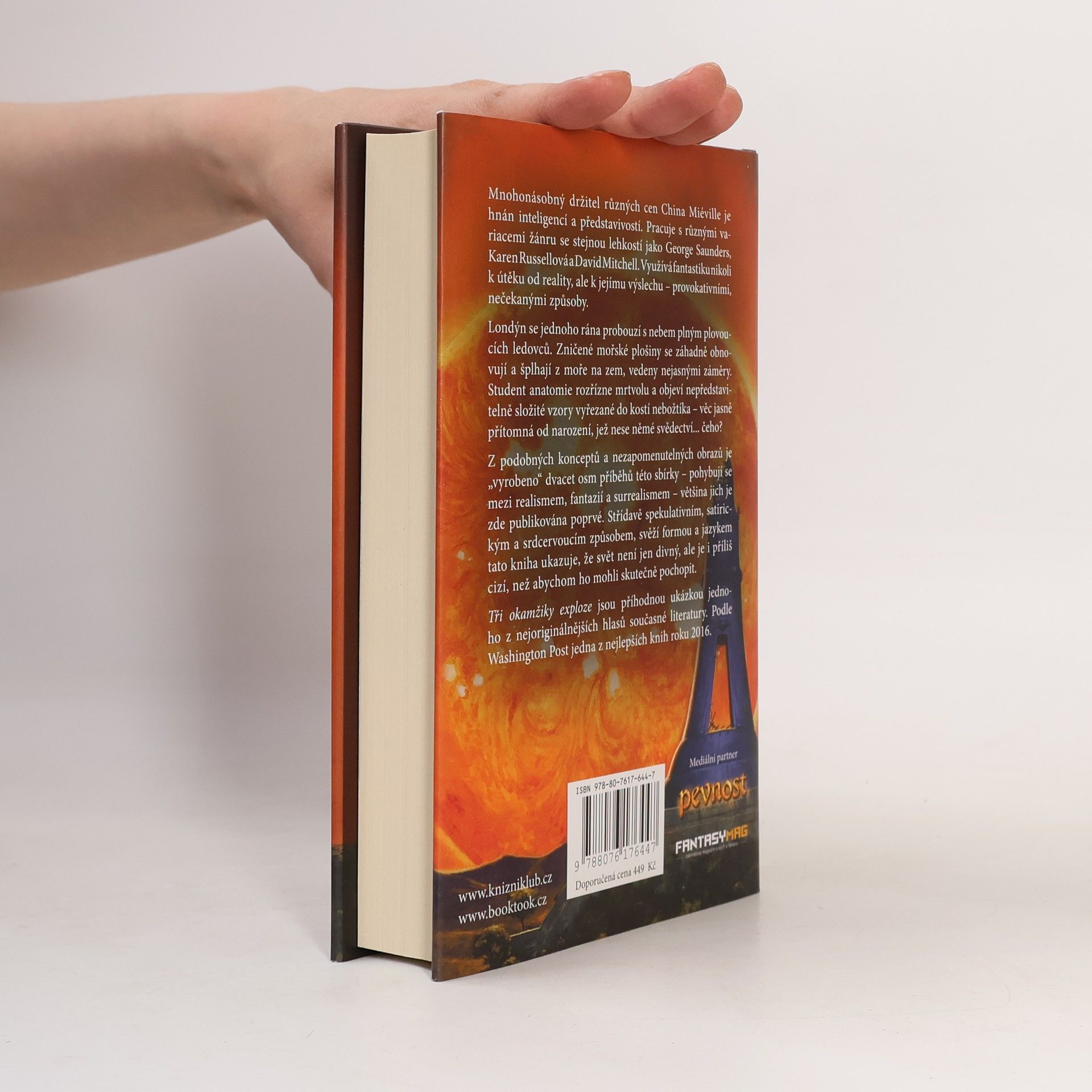 China Miéville Tři okamžiky exploze