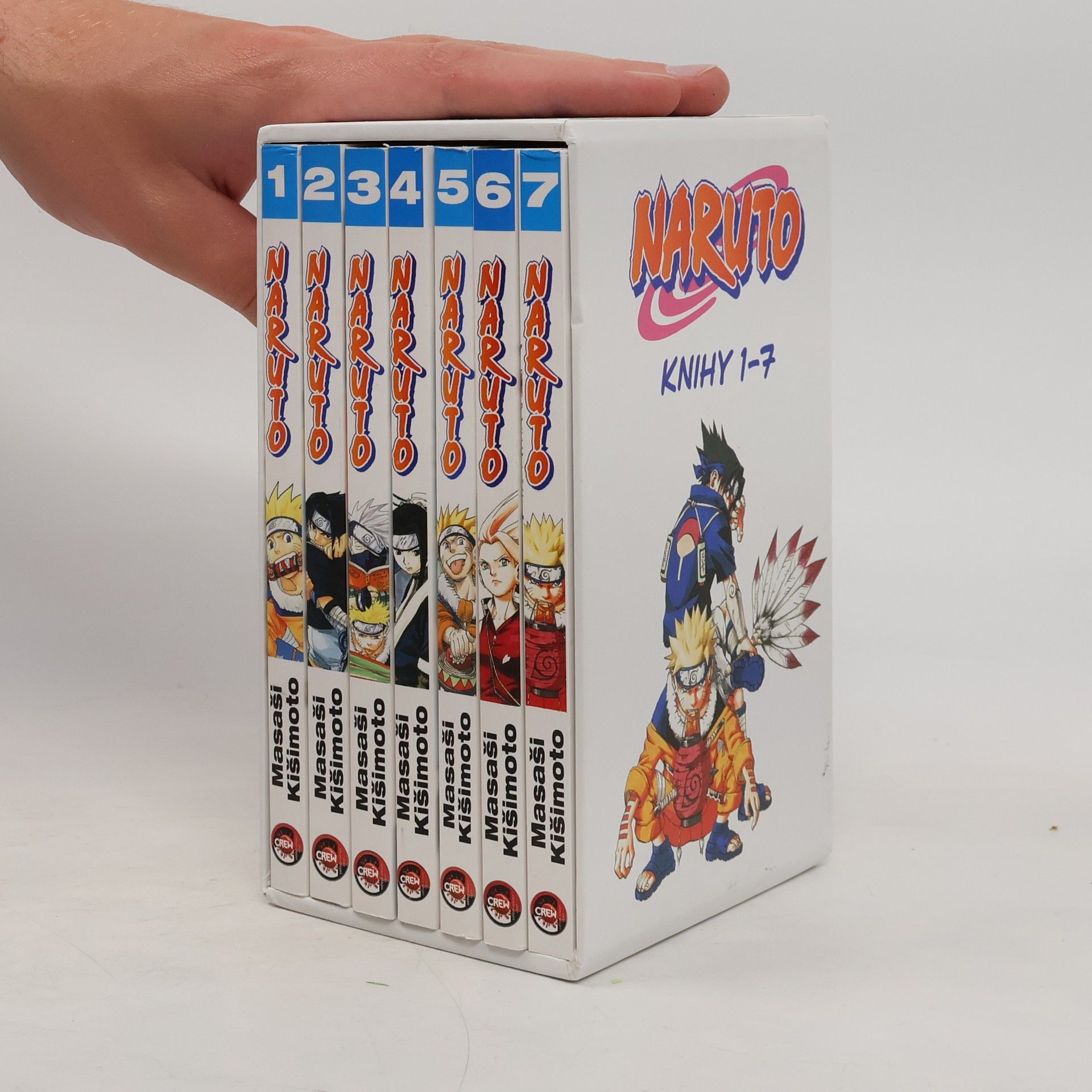 Masaši Kišimoto Naruto. Box 1-7
