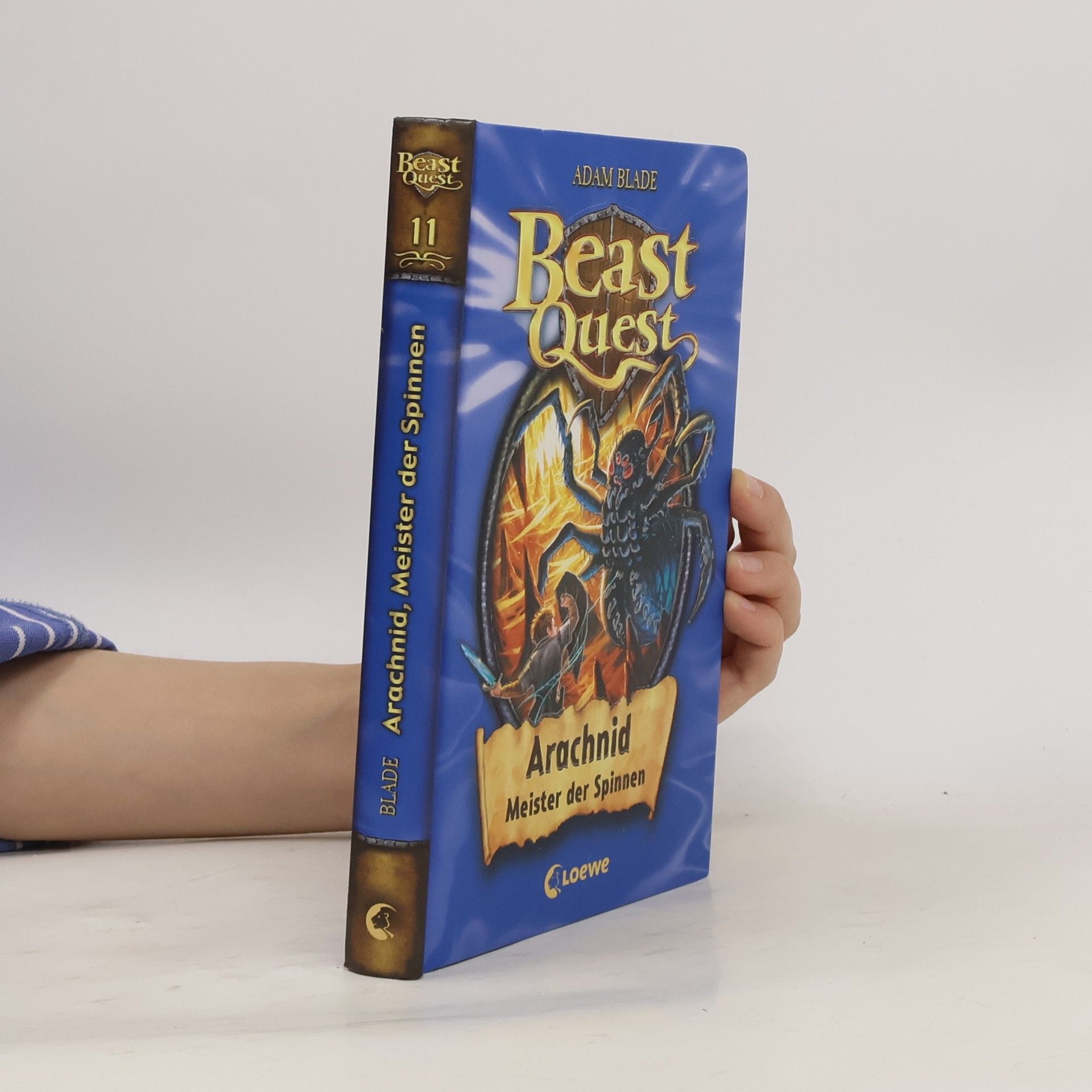 Adam Blade Beast Quest 11. Arachnid, Meister der Spinnen