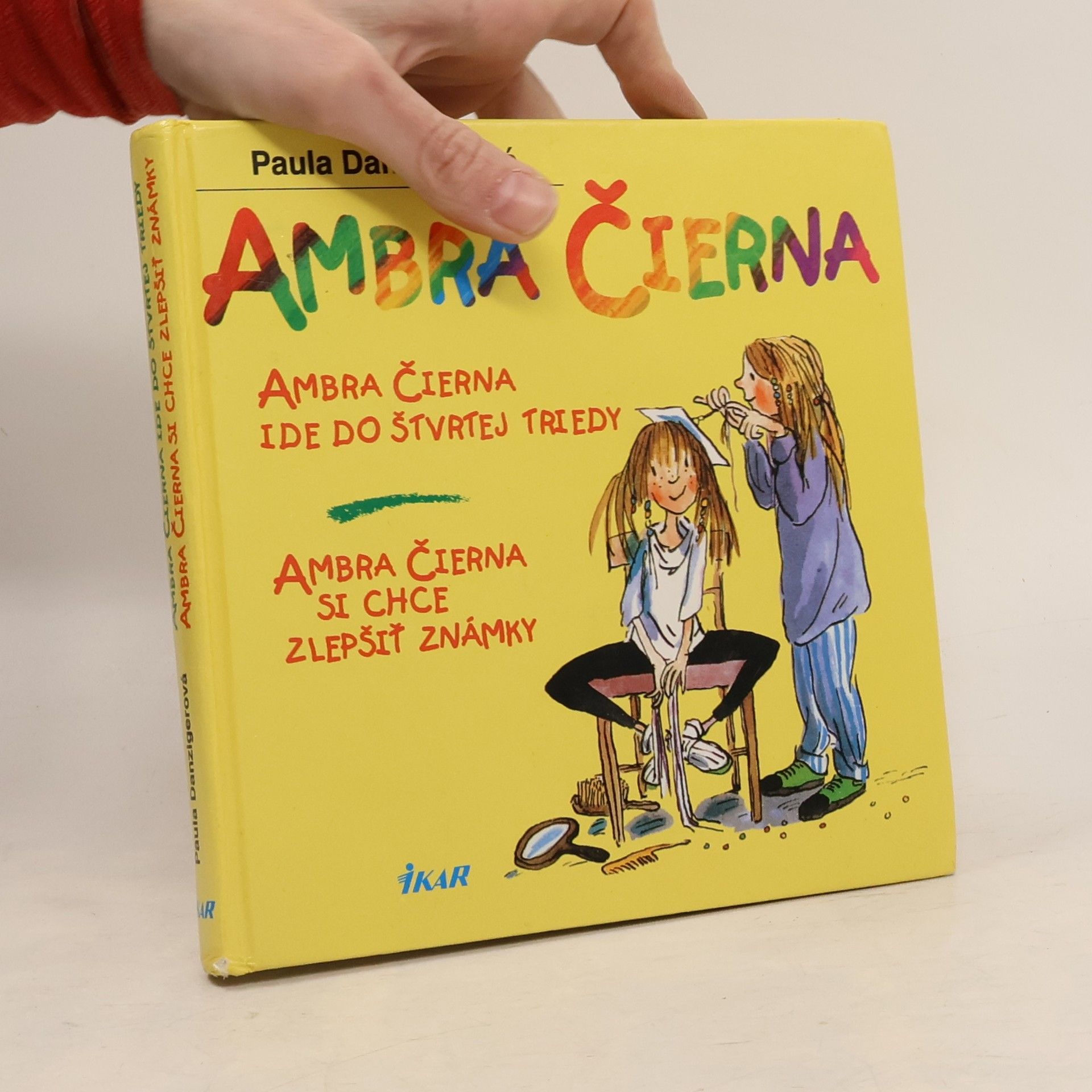 Paula Danziger Ambra čierna ide do štvrtej triedy & Ambra Čierna si chce zlepšiť známky