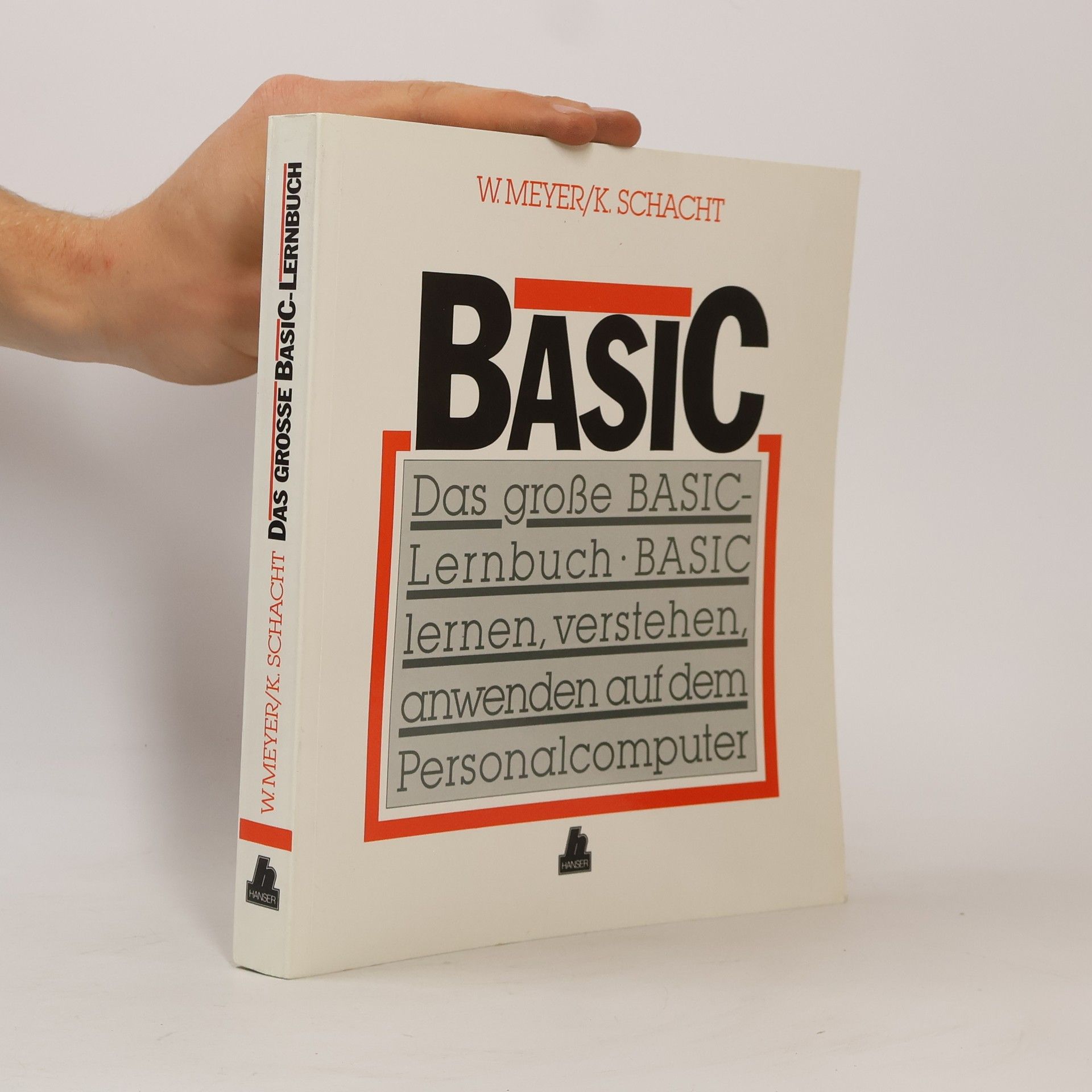 Klaus Schacht Das große BASIC-Lernbuch