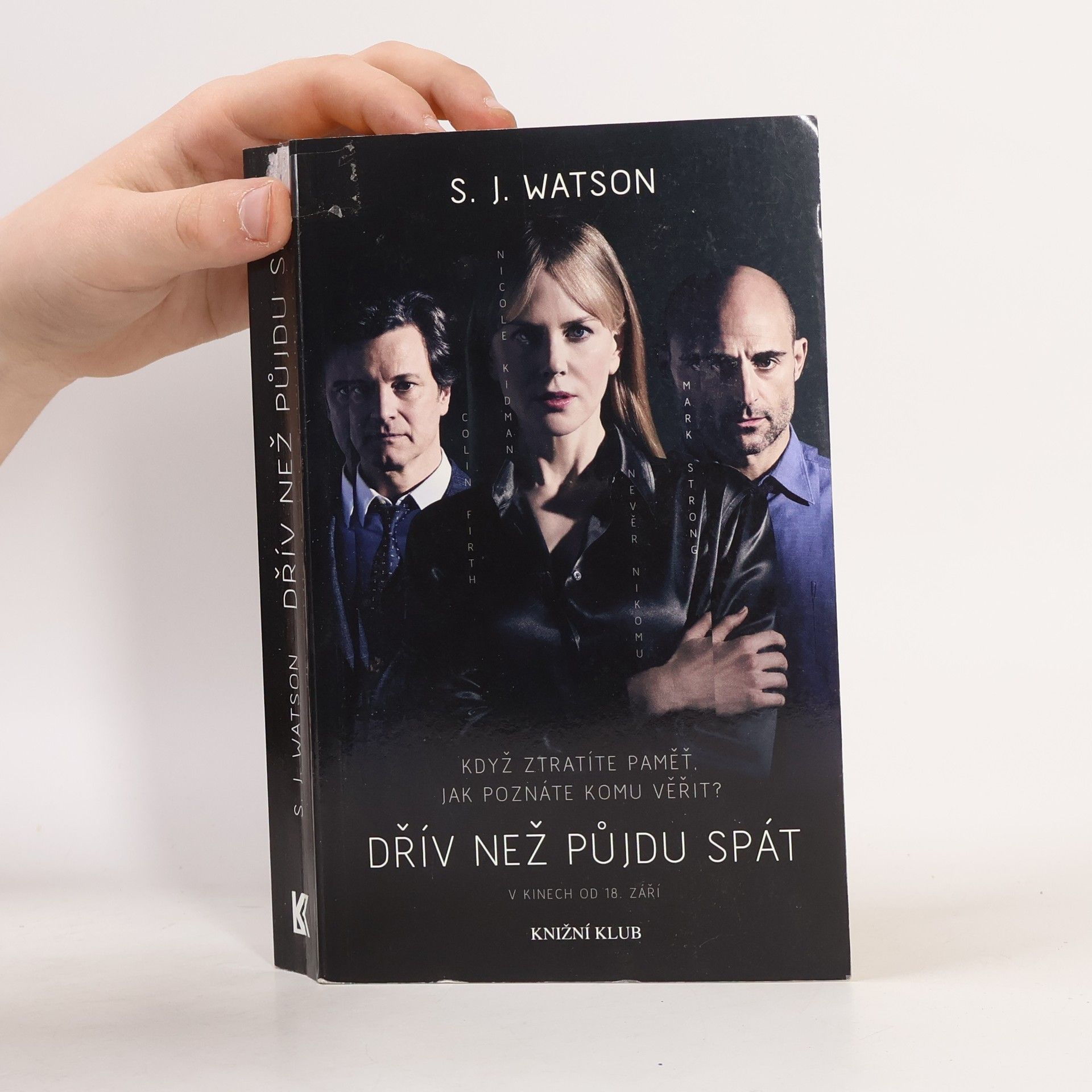 S. J. (Steven J.) Watson Dřív než půjdu spát