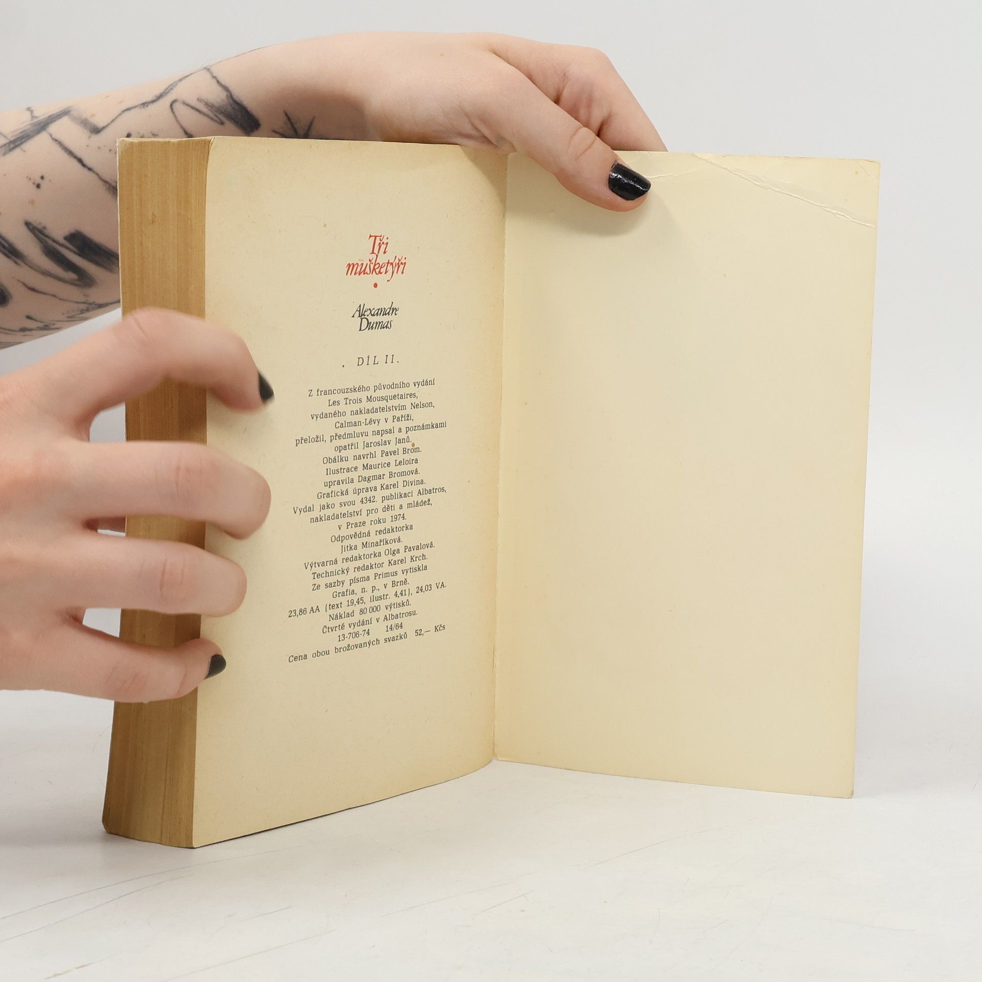 Alexandre Dumas starší Tři mušketýři 2
