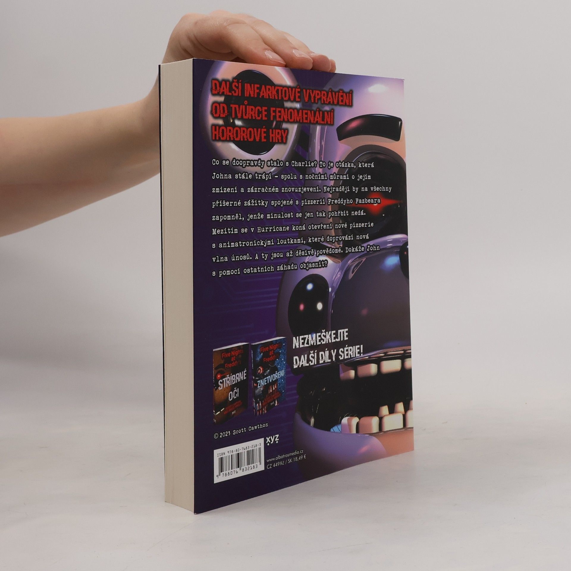 Scott Cawthon Five nights at Freddy's. Čtvrtá šatna