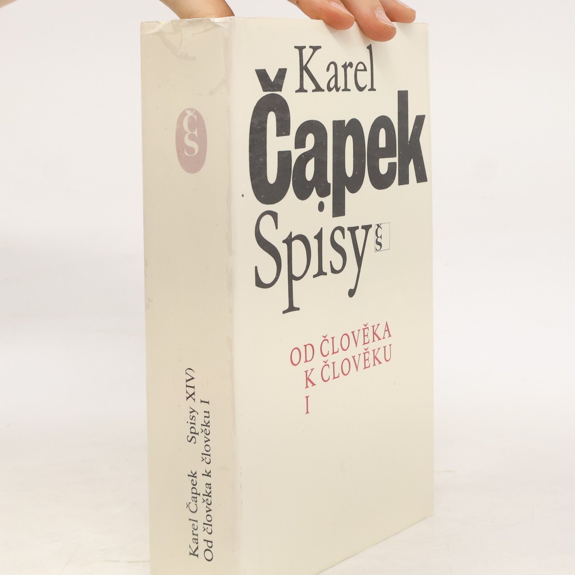 Karel Čapek Spisy. Od člověka k člověku I.