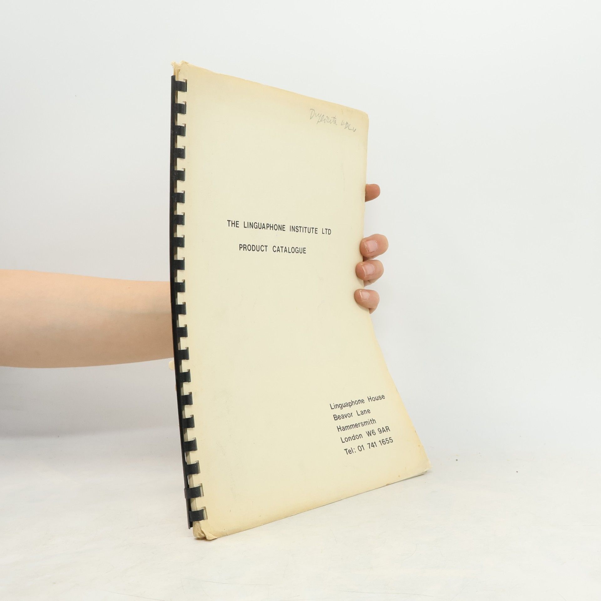 AA.VV. Product Catalogue