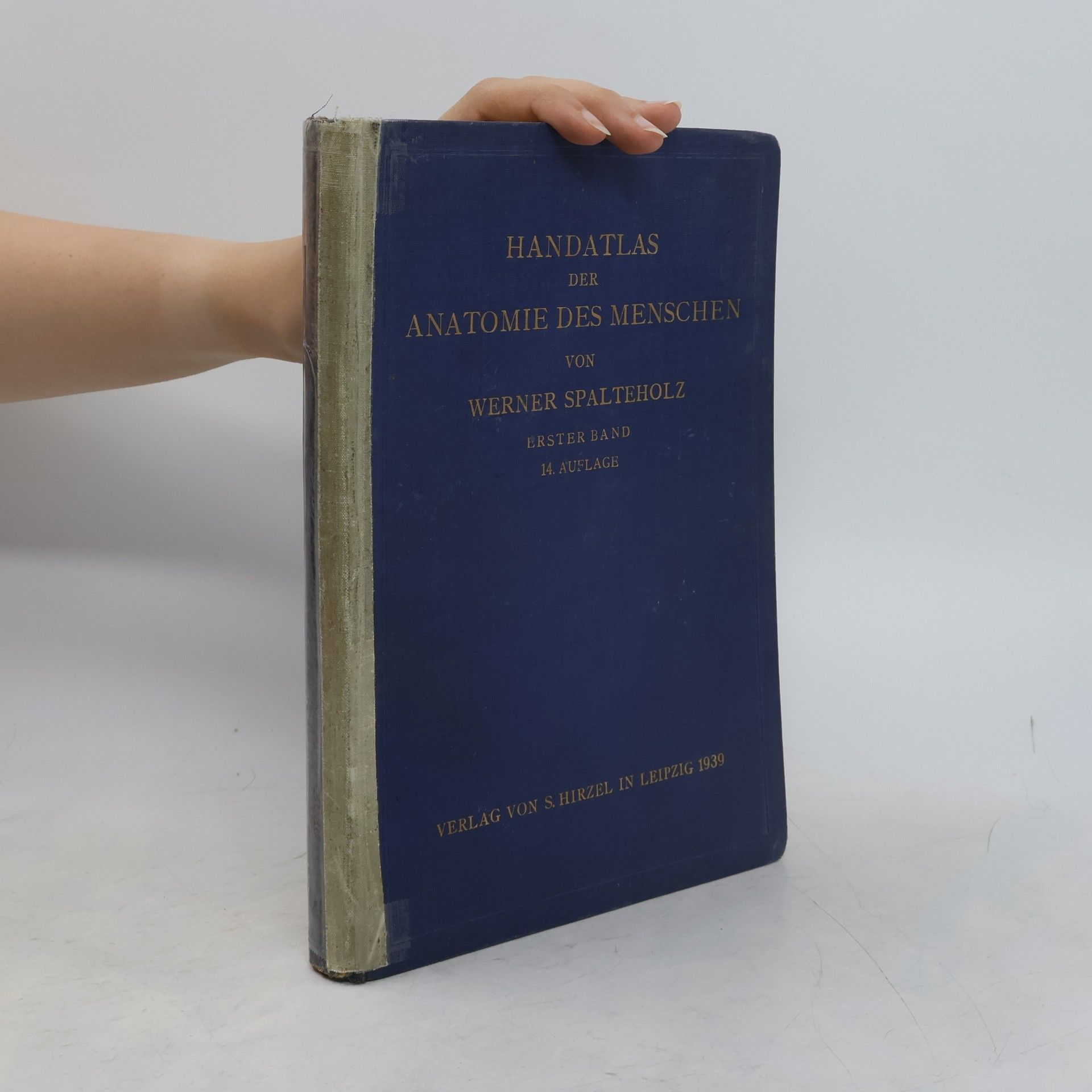 Werner Spalteholz Handatlas der Anatomie des Menschen