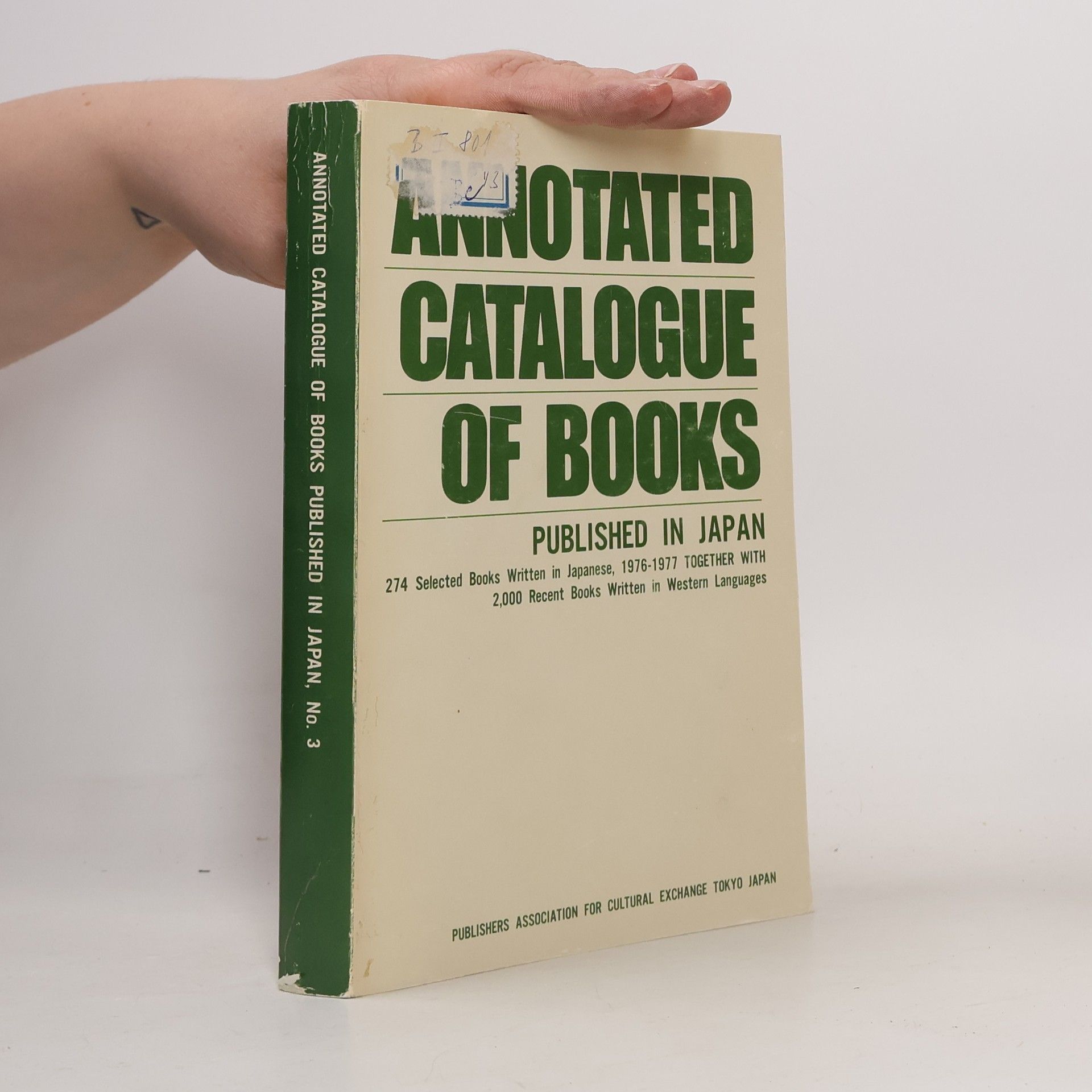 AA.VV. Anotated Cataloque of Books