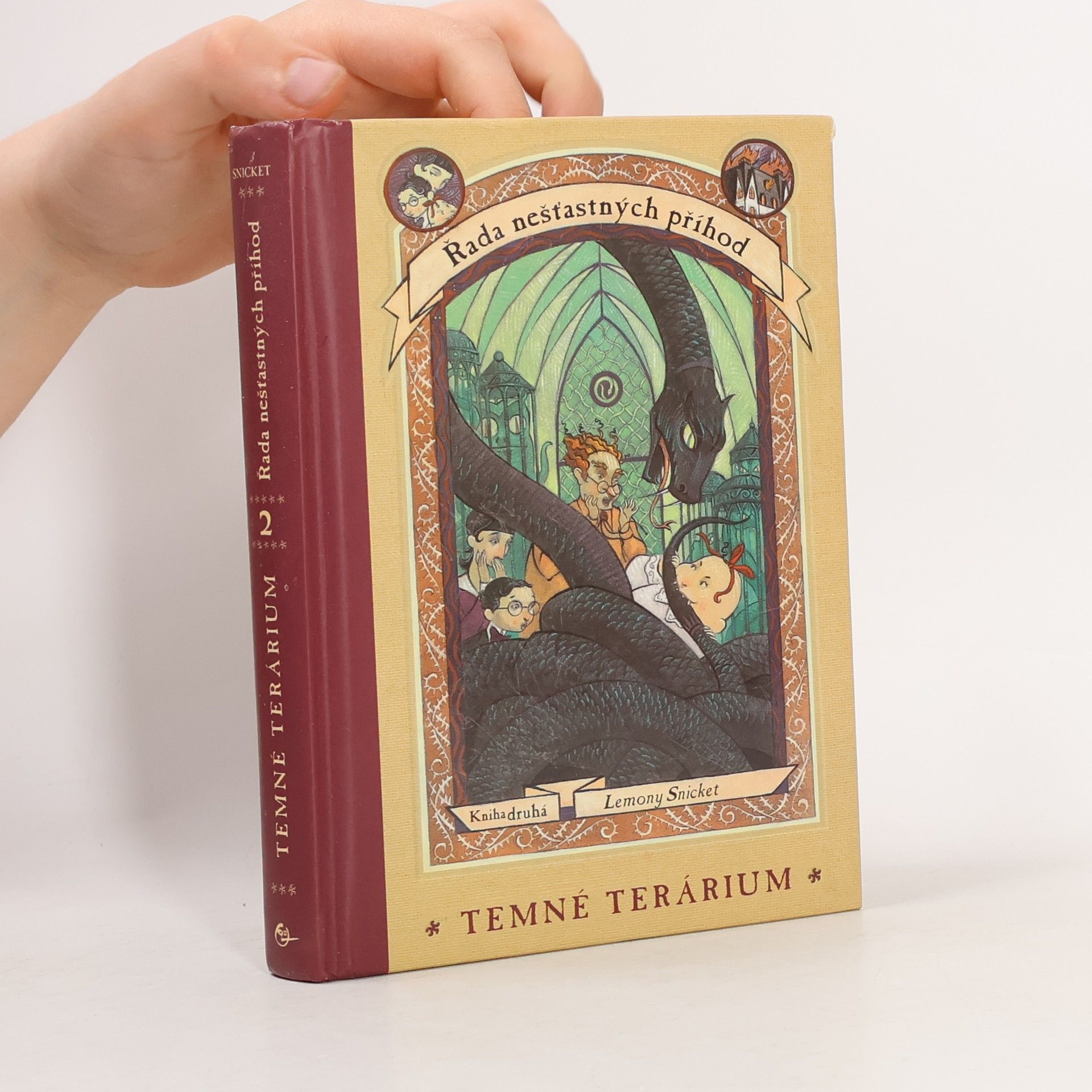 Lemony Snicket Řada nešťastných příhod. Kniha druhá. Temné terárium