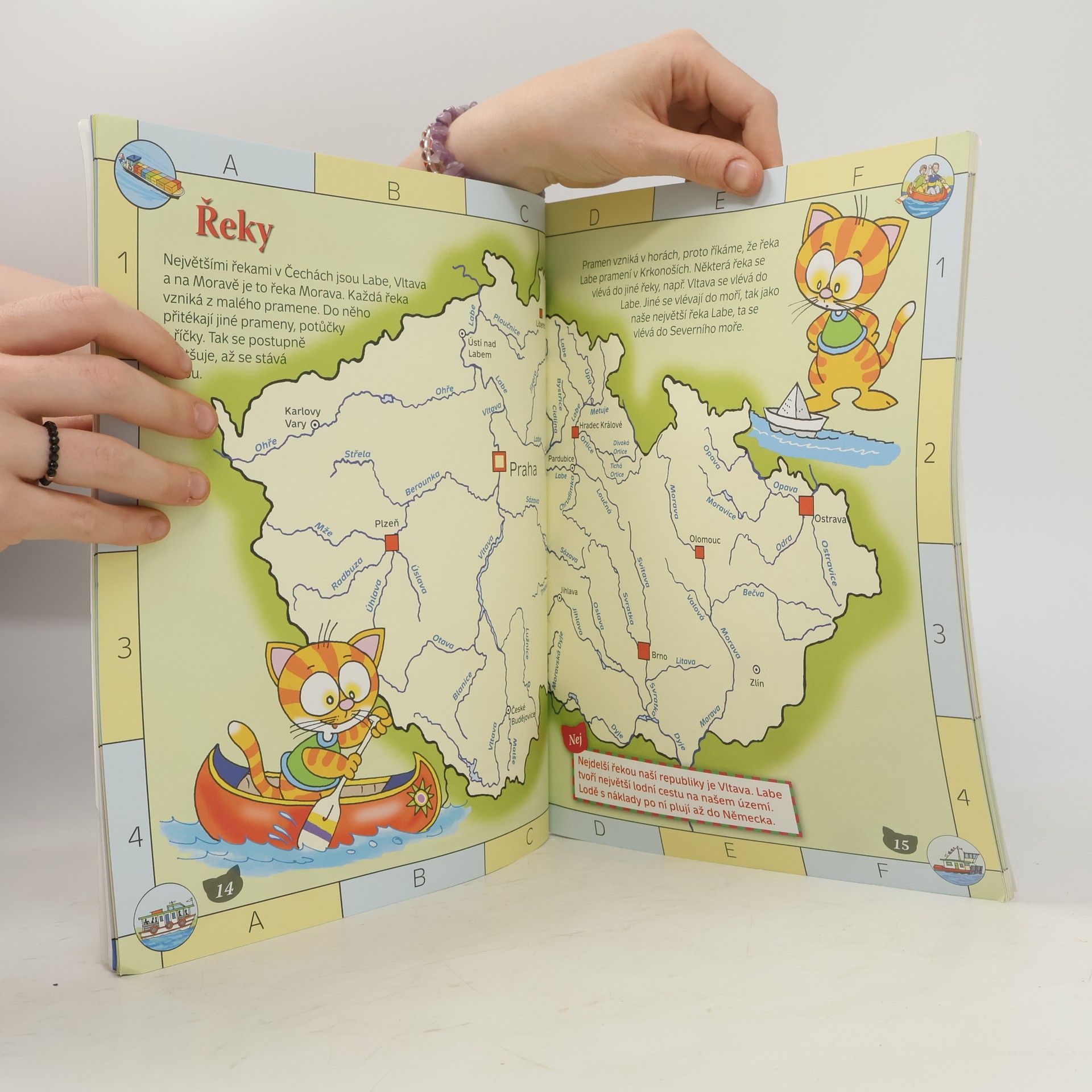 Antonín Šplíchal Dětský ilustrovaný atlas: Česká republika