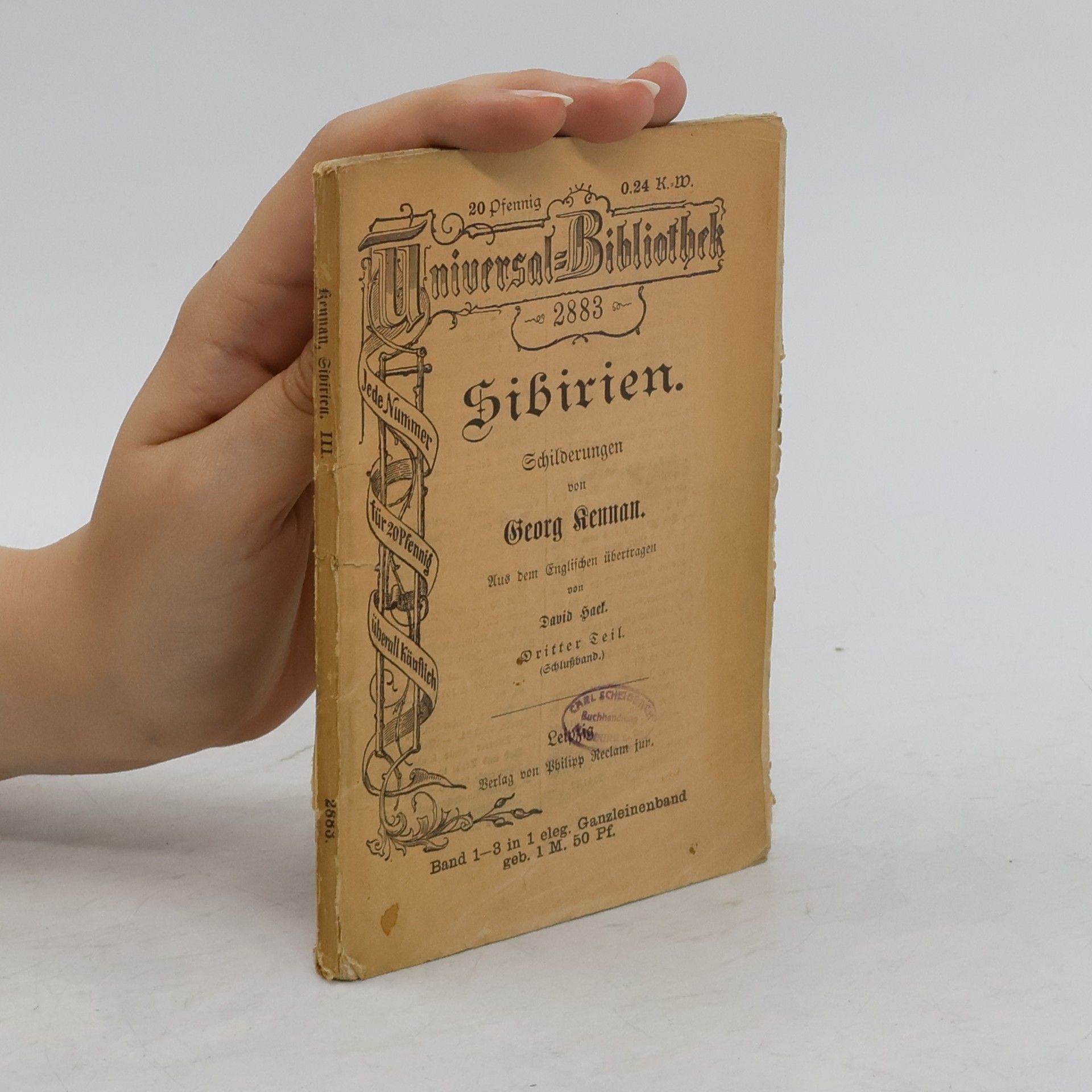 George Frost Kennan Sibirien. Schilderungen