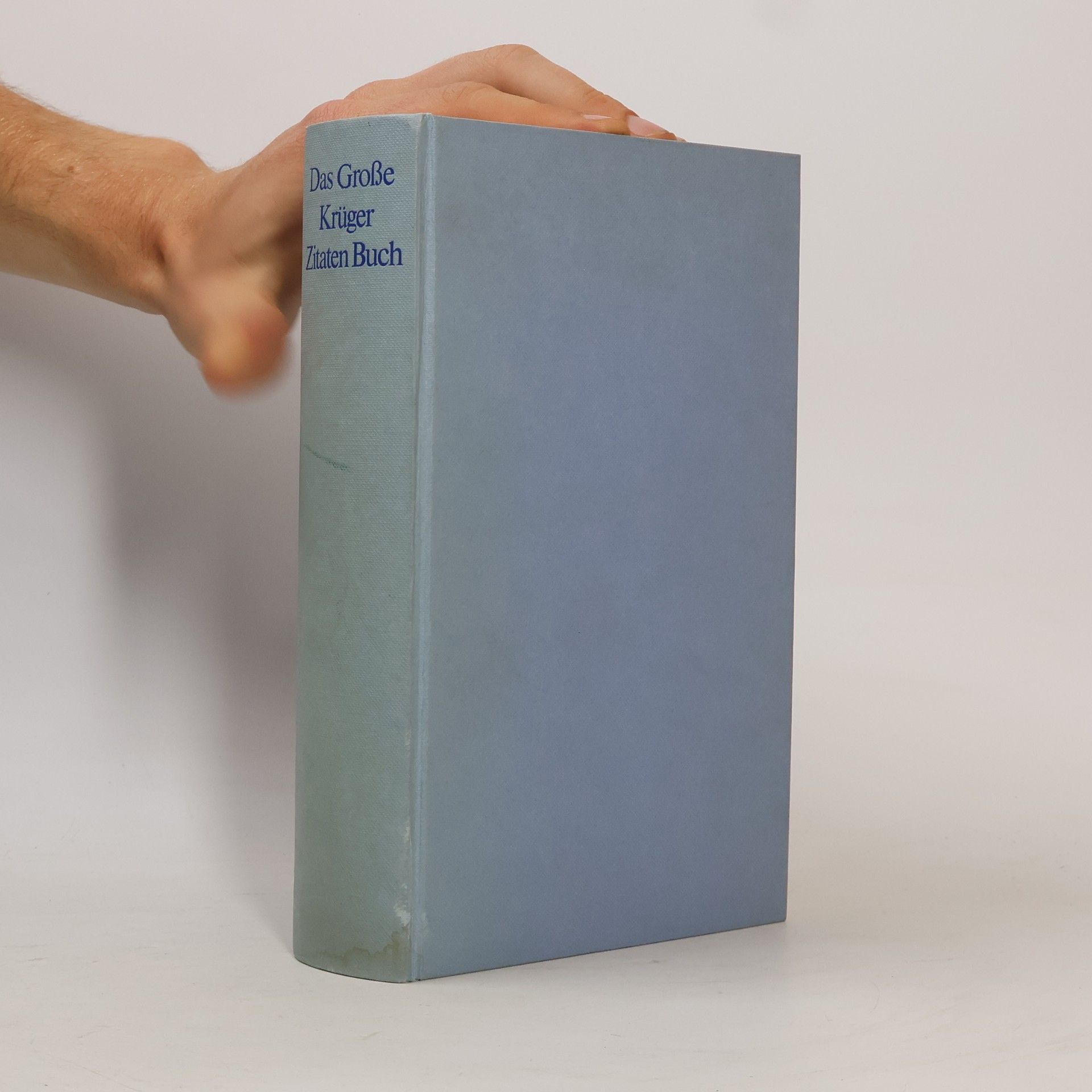 Joe H. Kirchberger Das grosse Krüger-Zitaten-Buch