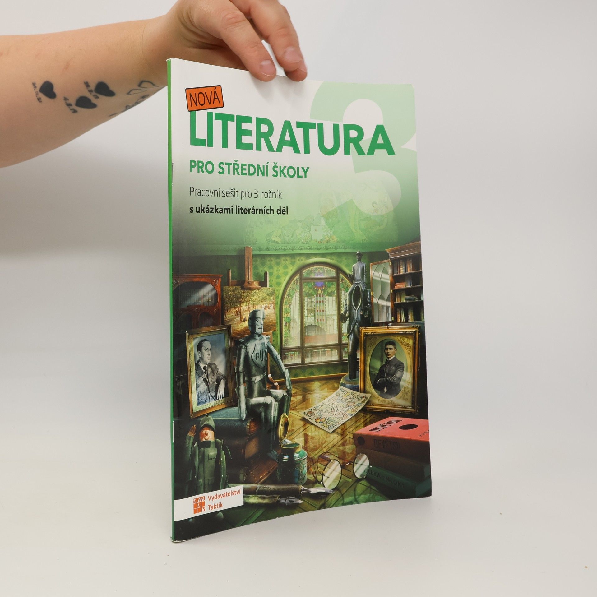 Kolektiv autorů Nová literatura 3 pro střední školy. Pracovní sešit pro 3. ročník s ukázkami literárních děl